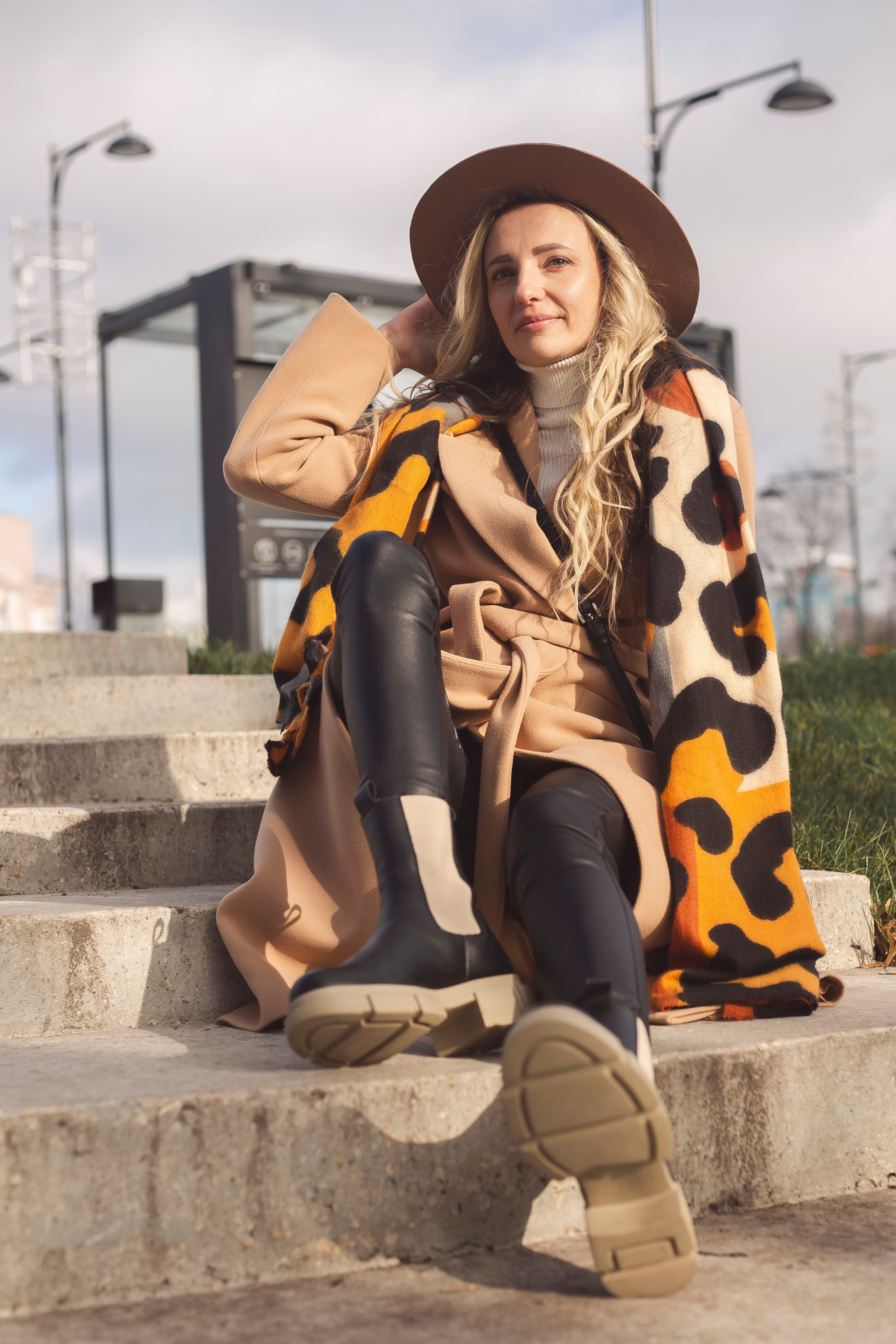 Осень в городе. Фотограф новорожденных Серпухов, Протвино, Москва I Марина Бурмистрова