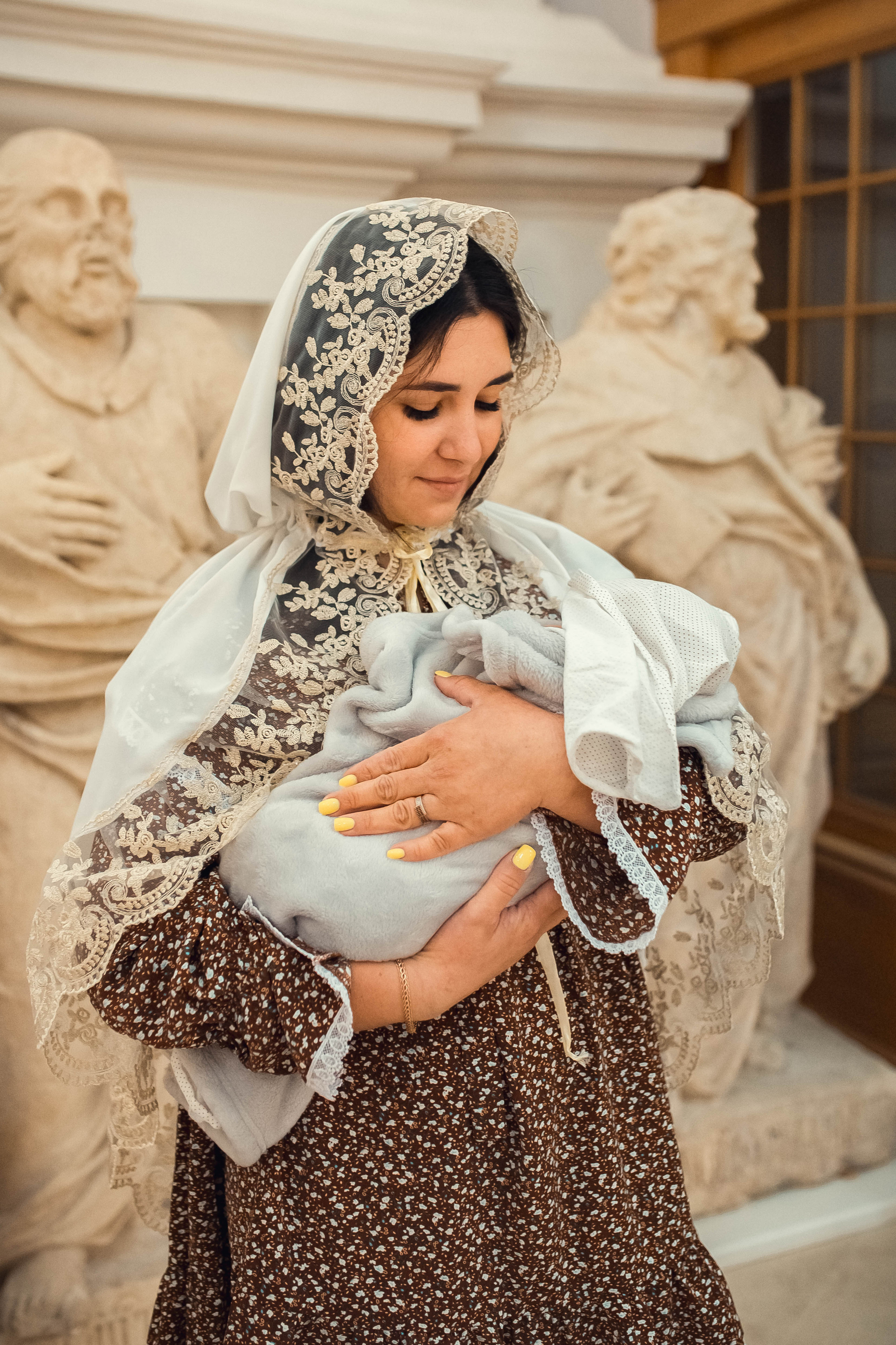 Крещение Подмоклово. Фотограф новорожденных Серпухов, Протвино, Москва I Марина Бурмистрова