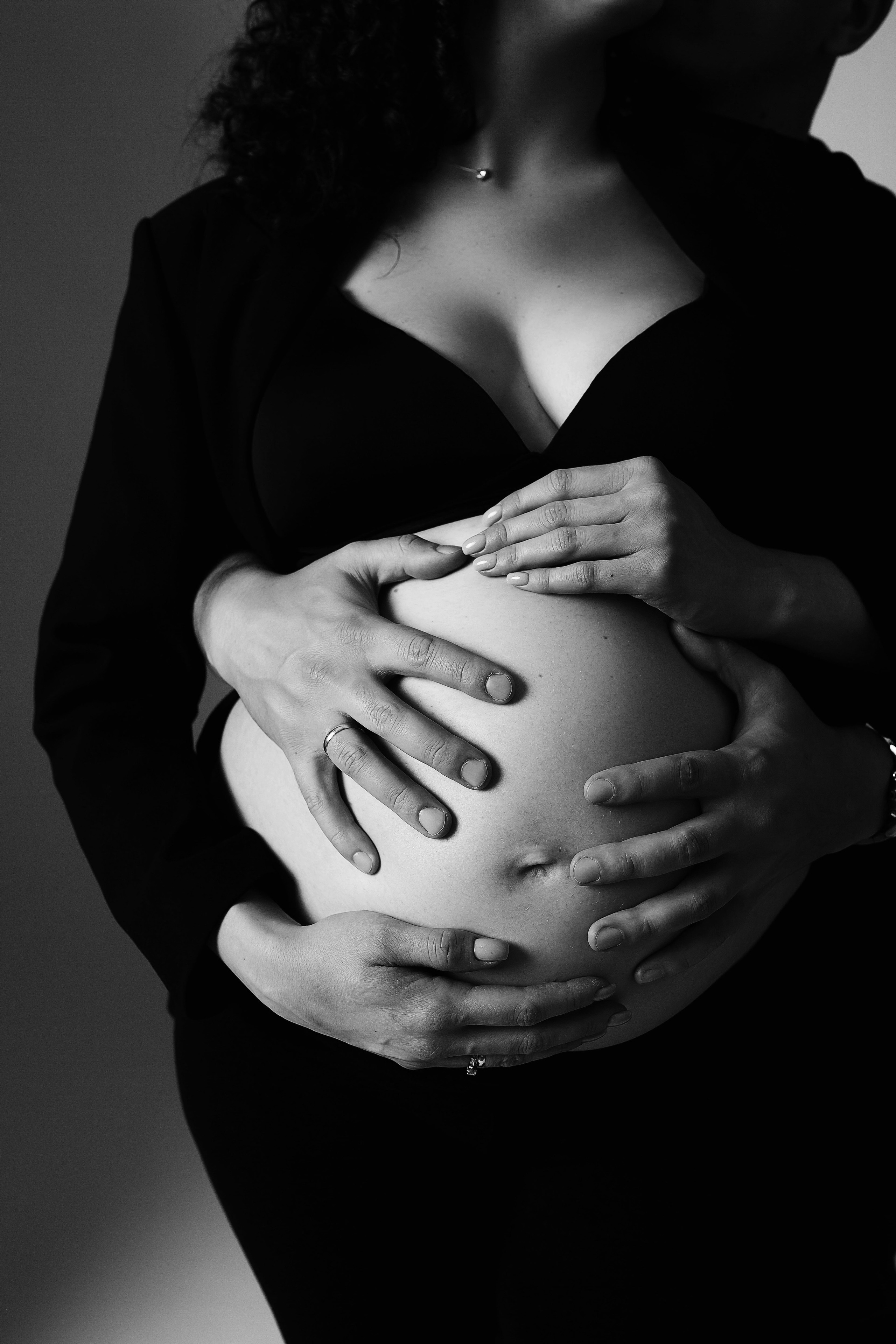 Беременность в студии. Фотограф новорожденных Серпухов, Протвино, Москва I Марина Бурмистрова