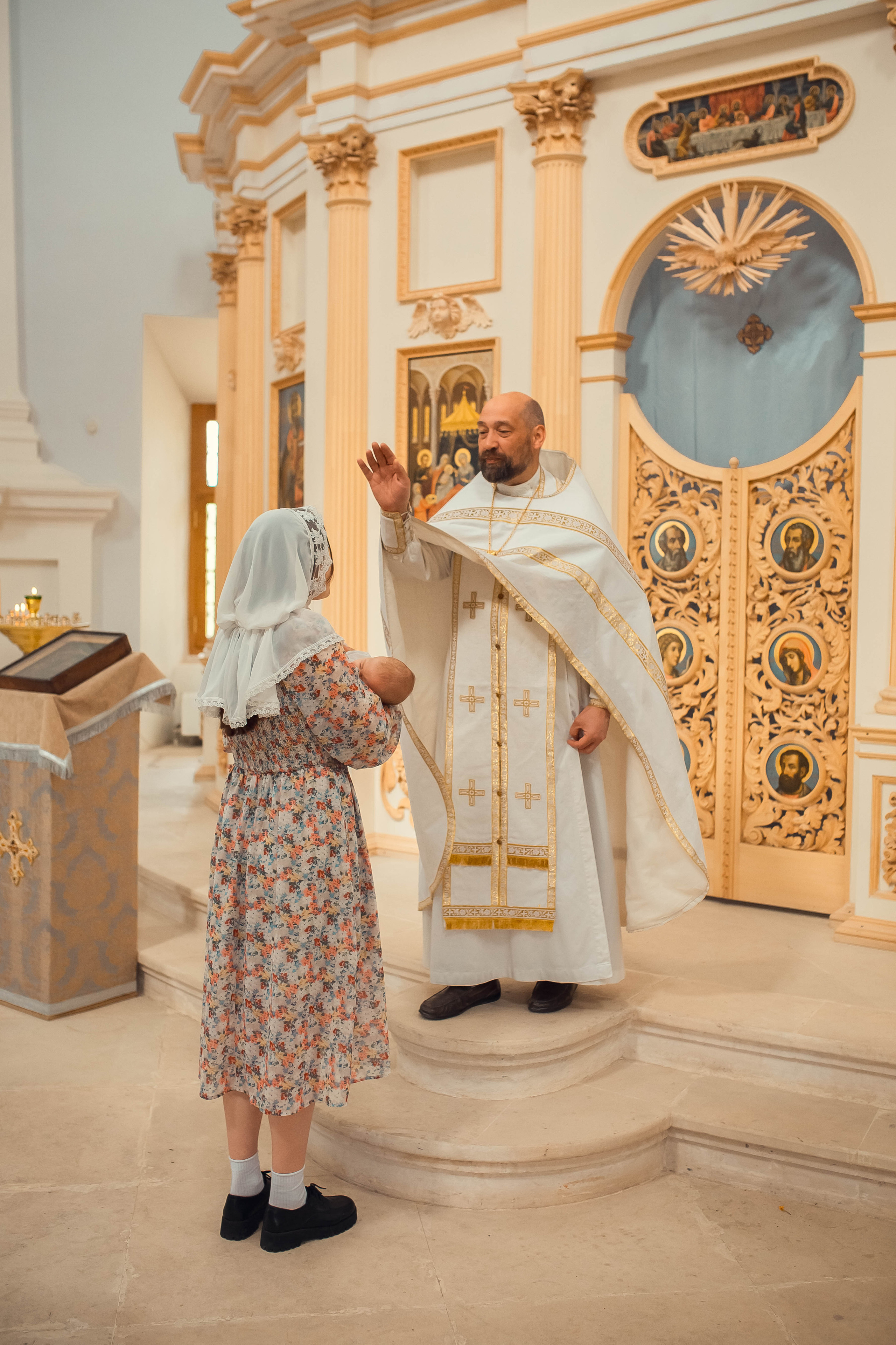 Крещение Подмоклово. Фотограф новорожденных Серпухов, Протвино, Москва I Марина Бурмистрова