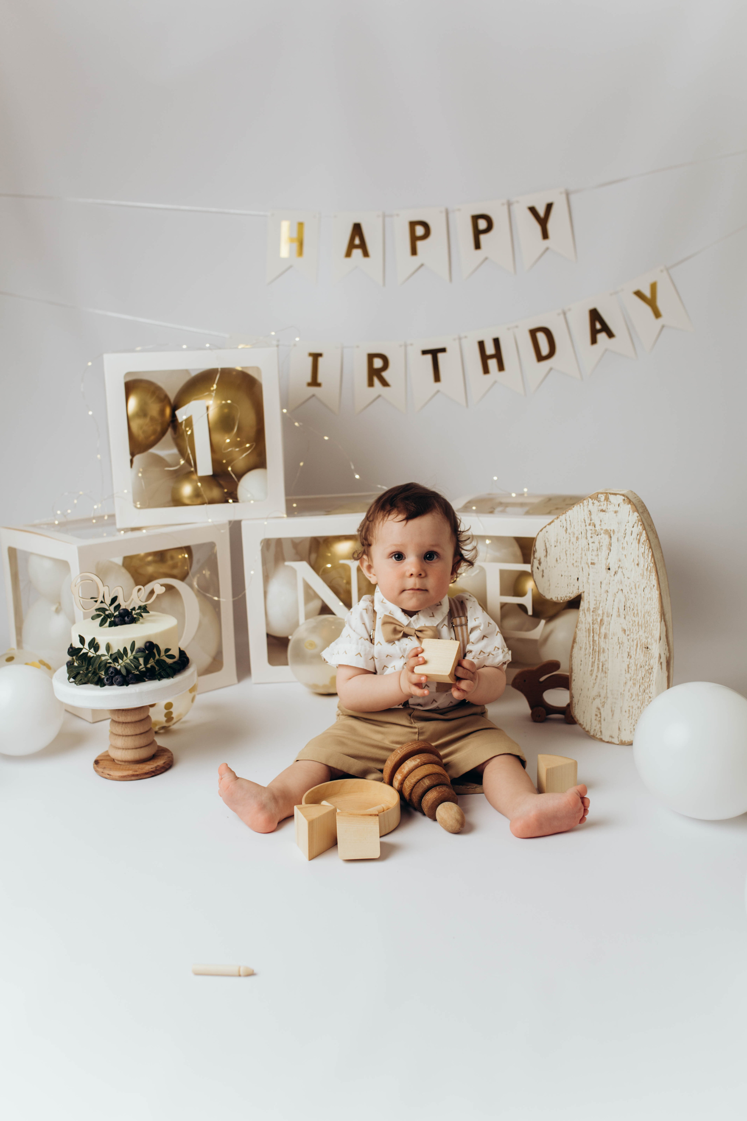 Святослав. Годовасие. Фотограф новорожденных Серпухов, Протвино, Москва I Марина Бурмистрова