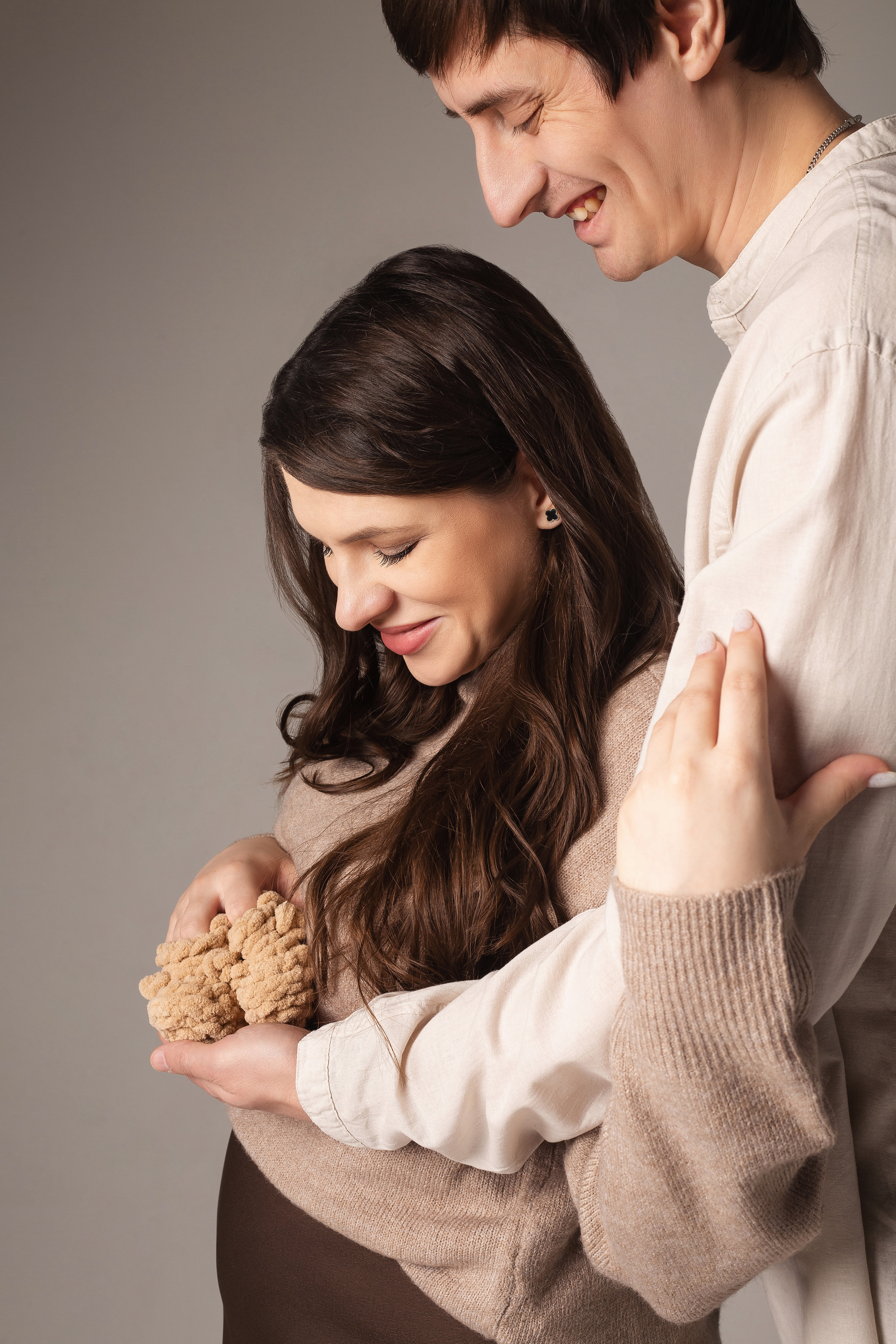 Беременность в студии. Фотограф новорожденных Серпухов, Протвино, Москва I Марина Бурмистрова