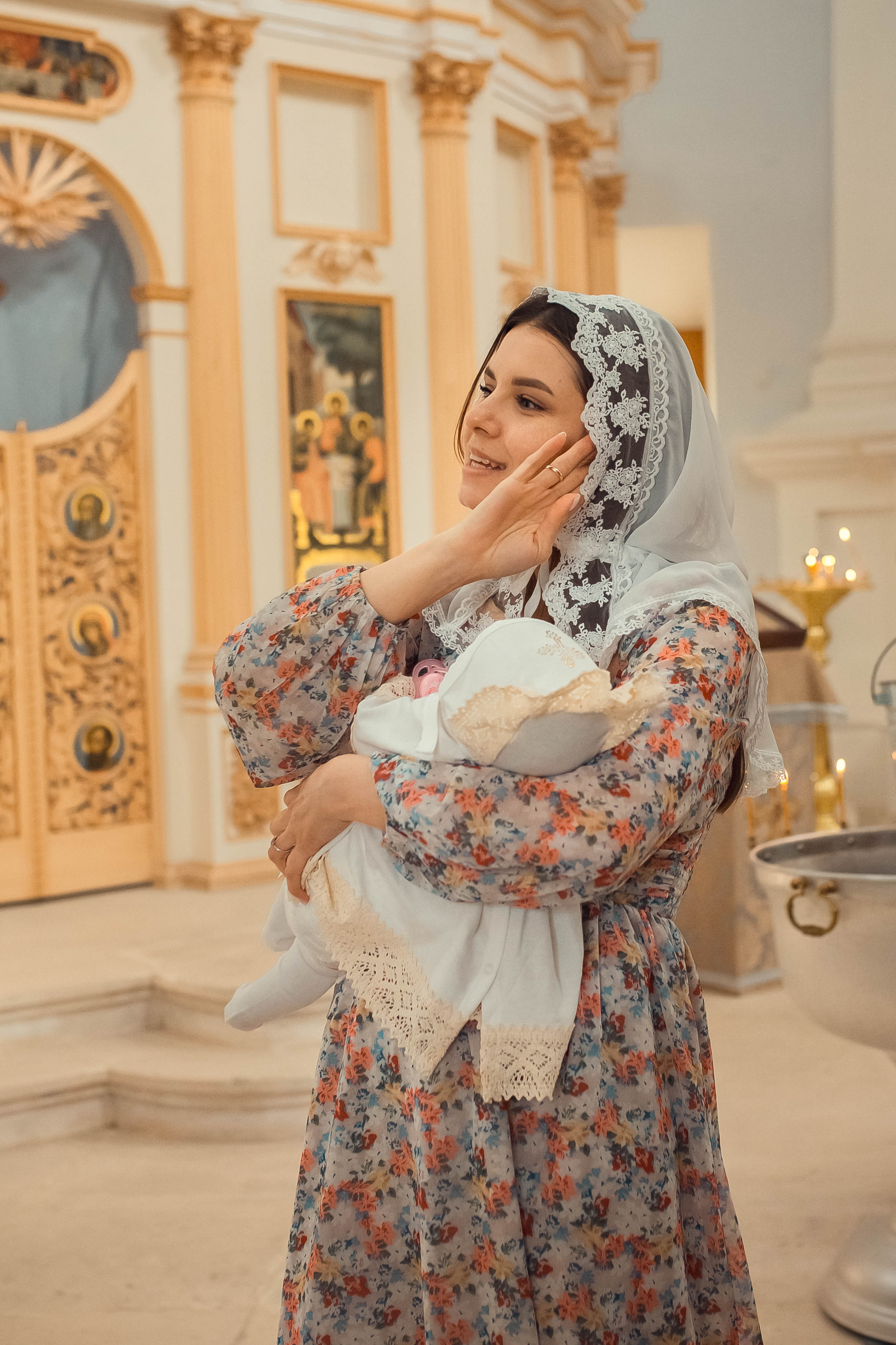 Крещение Подмоклово. Фотограф новорожденных Серпухов, Протвино, Москва I Марина Бурмистрова