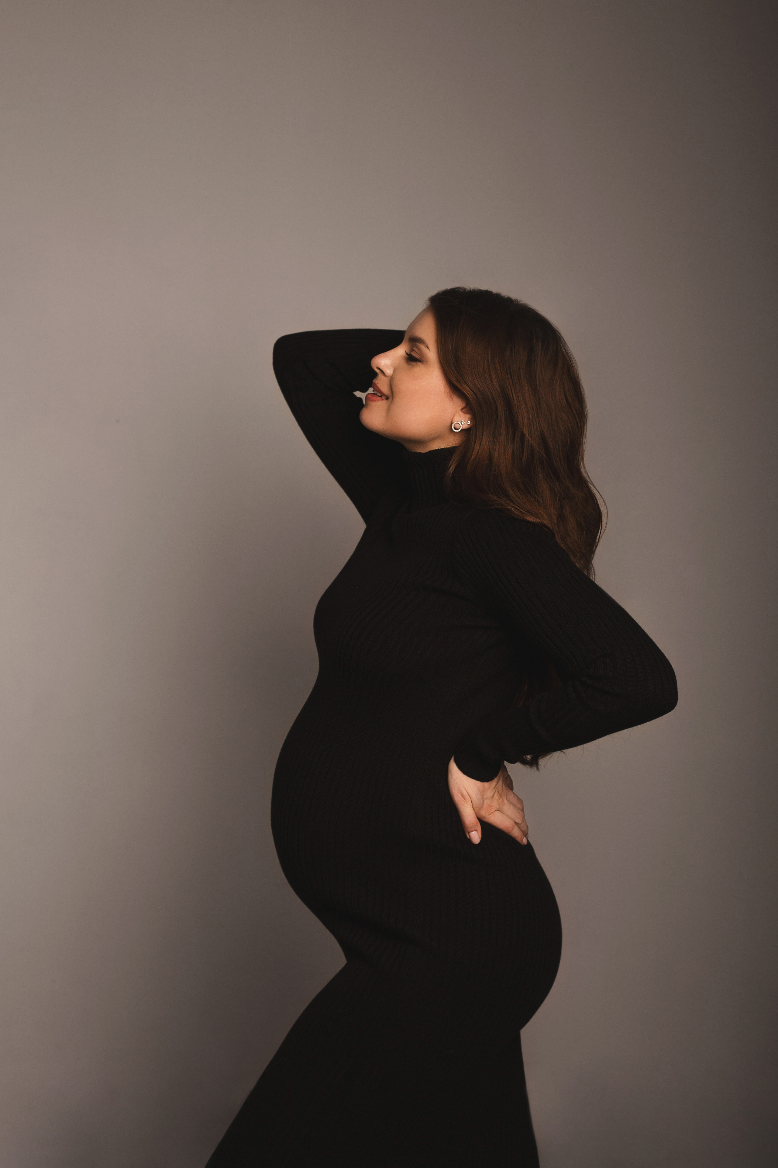 Беременность в студии. Фотограф новорожденных Серпухов, Протвино, Москва I Марина Бурмистрова