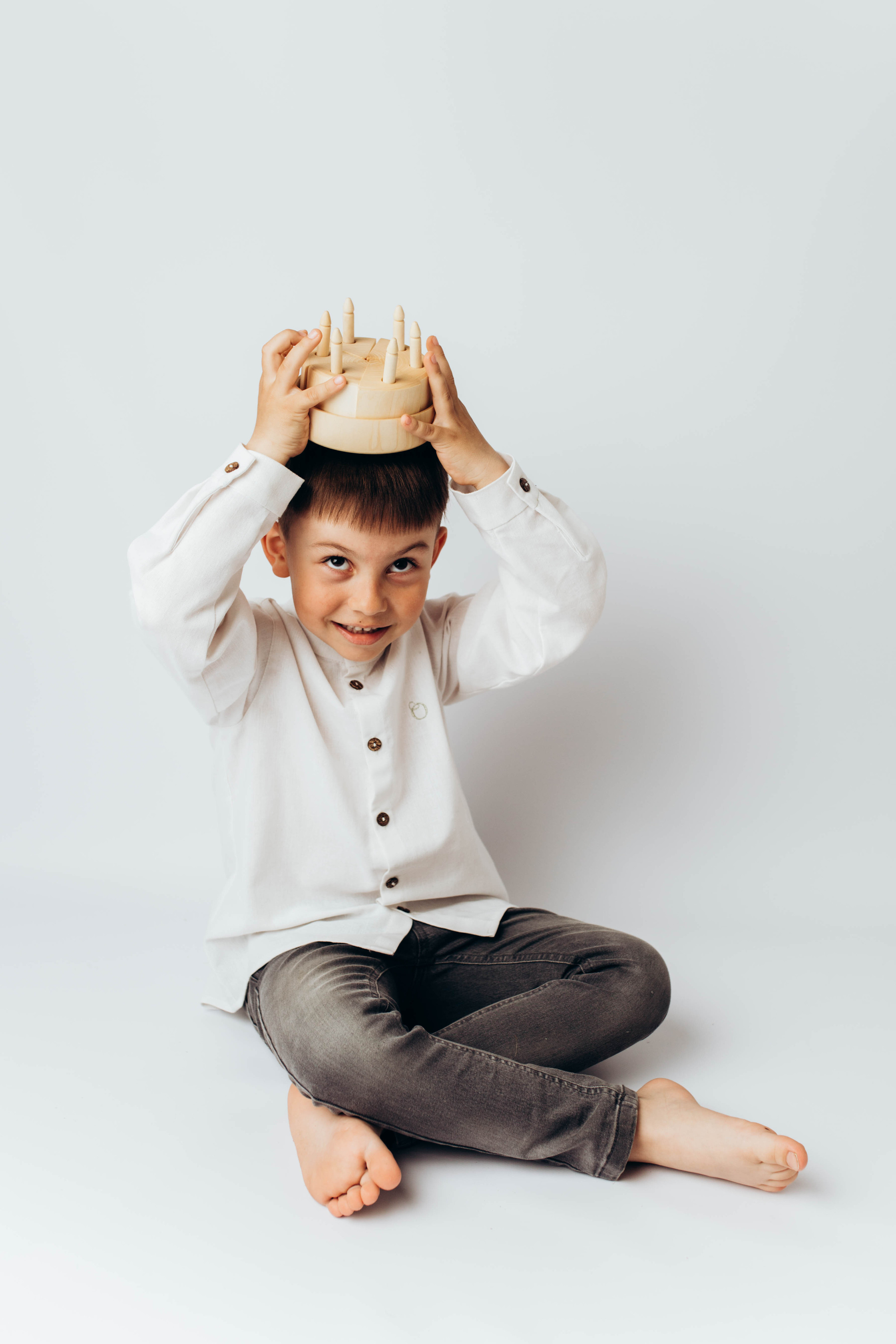 Святослав. Годовасие. Фотограф новорожденных Серпухов, Протвино, Москва I Марина Бурмистрова