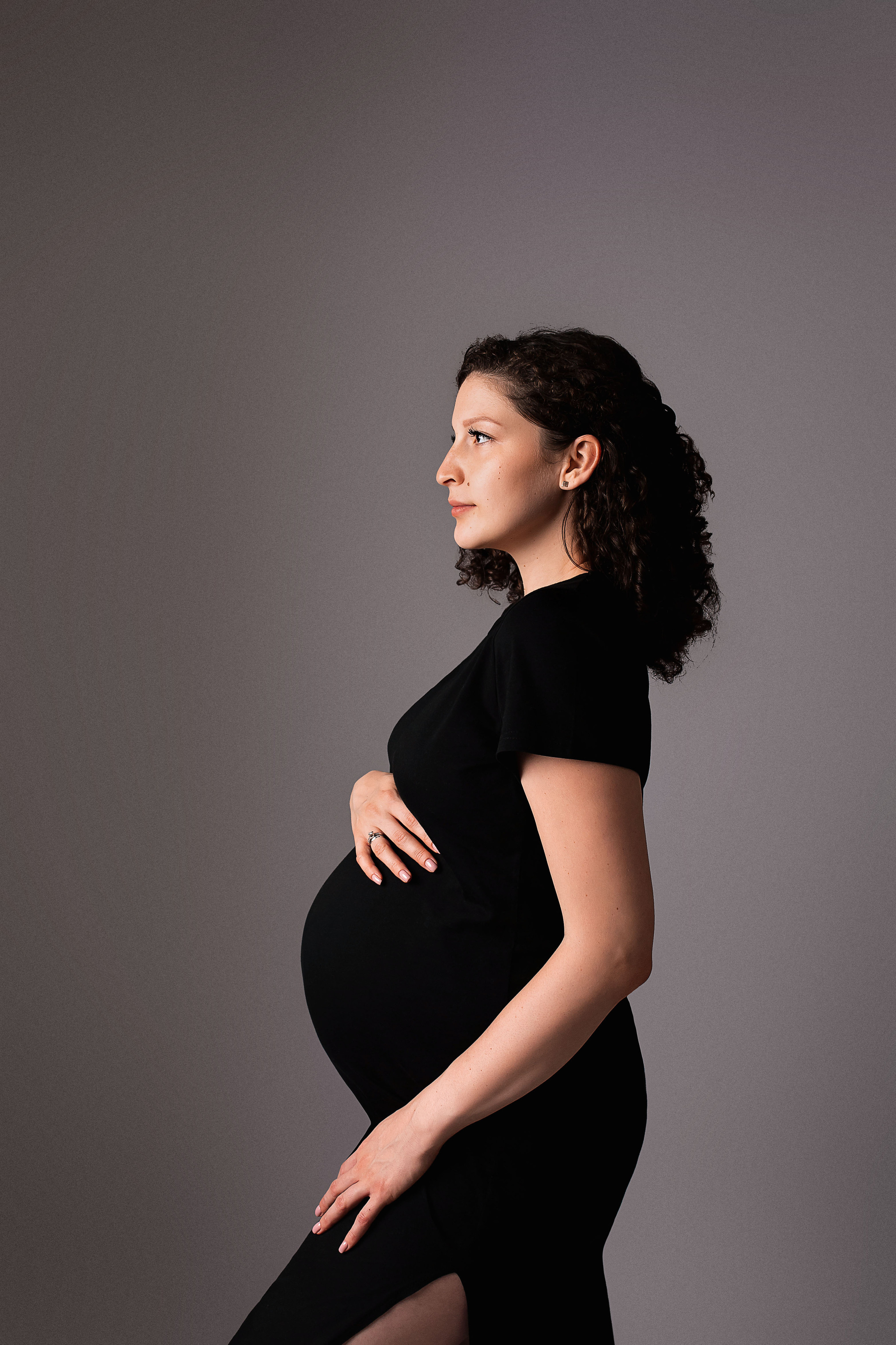 Беременность в студии. Фотограф новорожденных Серпухов, Протвино, Москва I Марина Бурмистрова