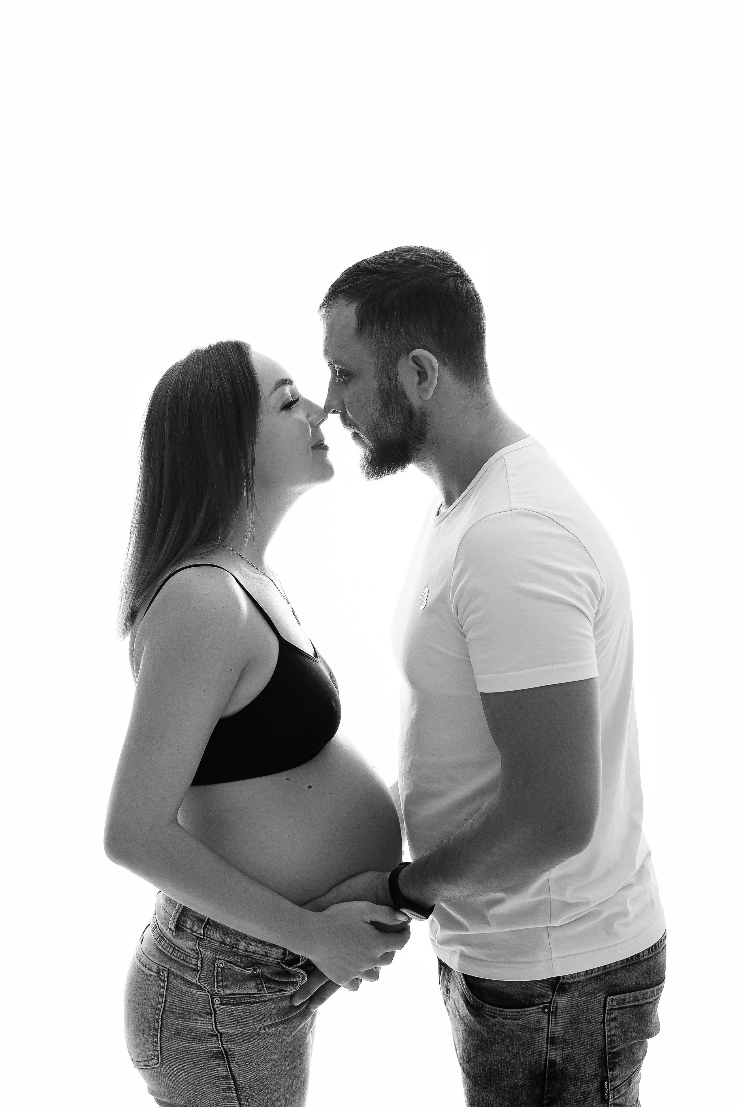 Беременность в студии. Фотограф новорожденных Серпухов, Протвино, Москва I Марина Бурмистрова