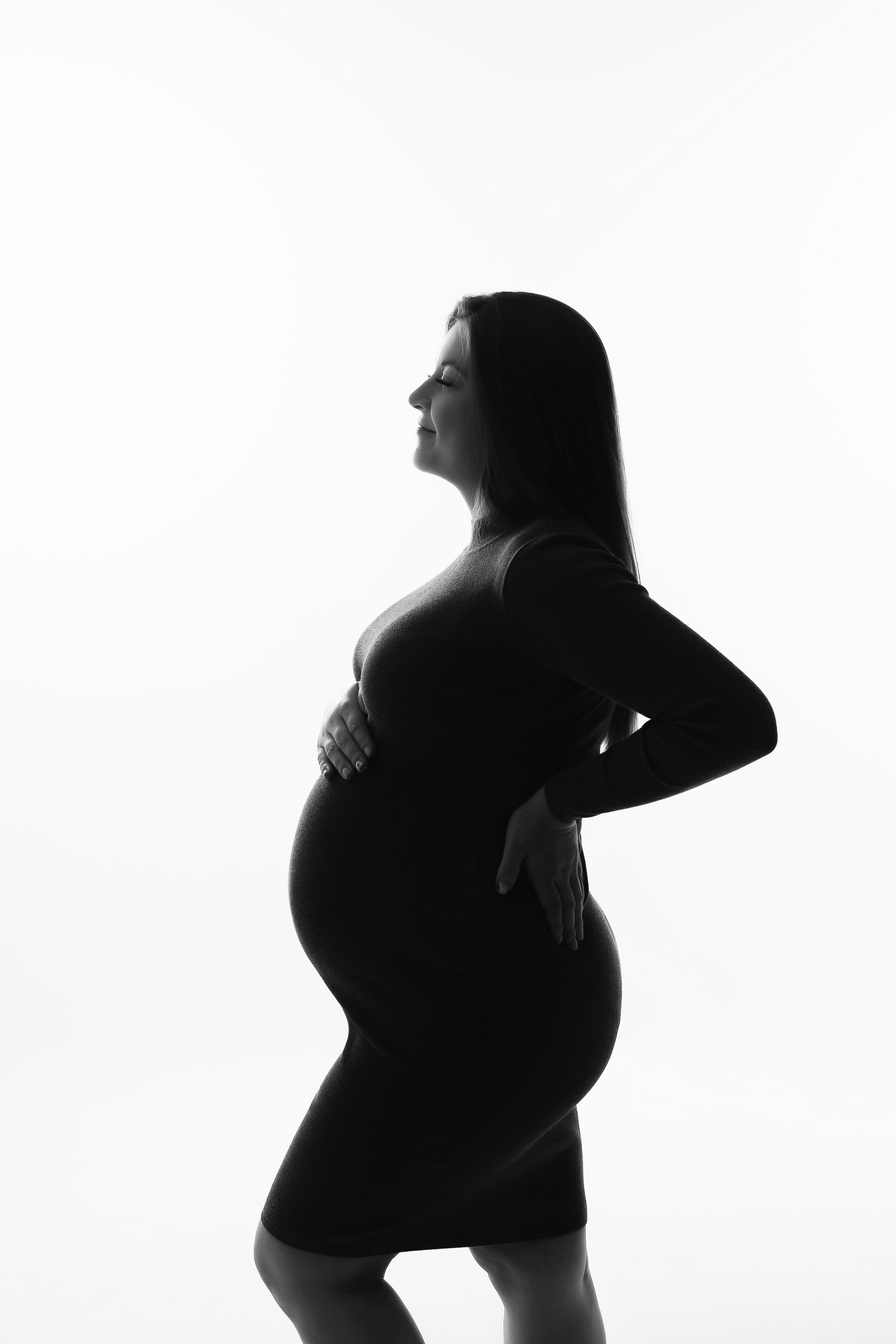 Беременность в студии. Фотограф новорожденных Серпухов, Протвино, Москва I Марина Бурмистрова