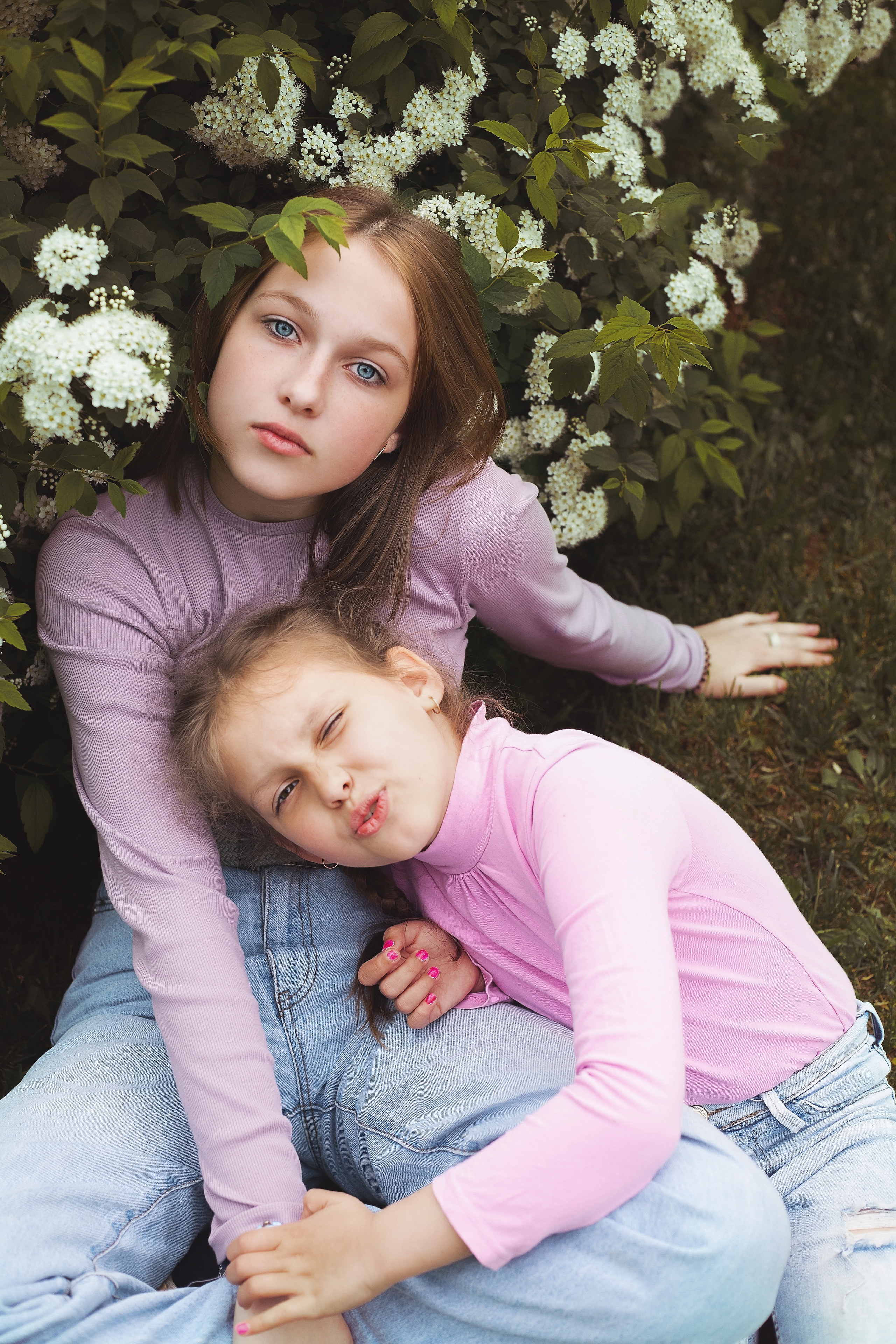 Фотосессия в яблонях. Фотограф новорожденных Серпухов, Протвино, Москва I Марина Бурмистрова