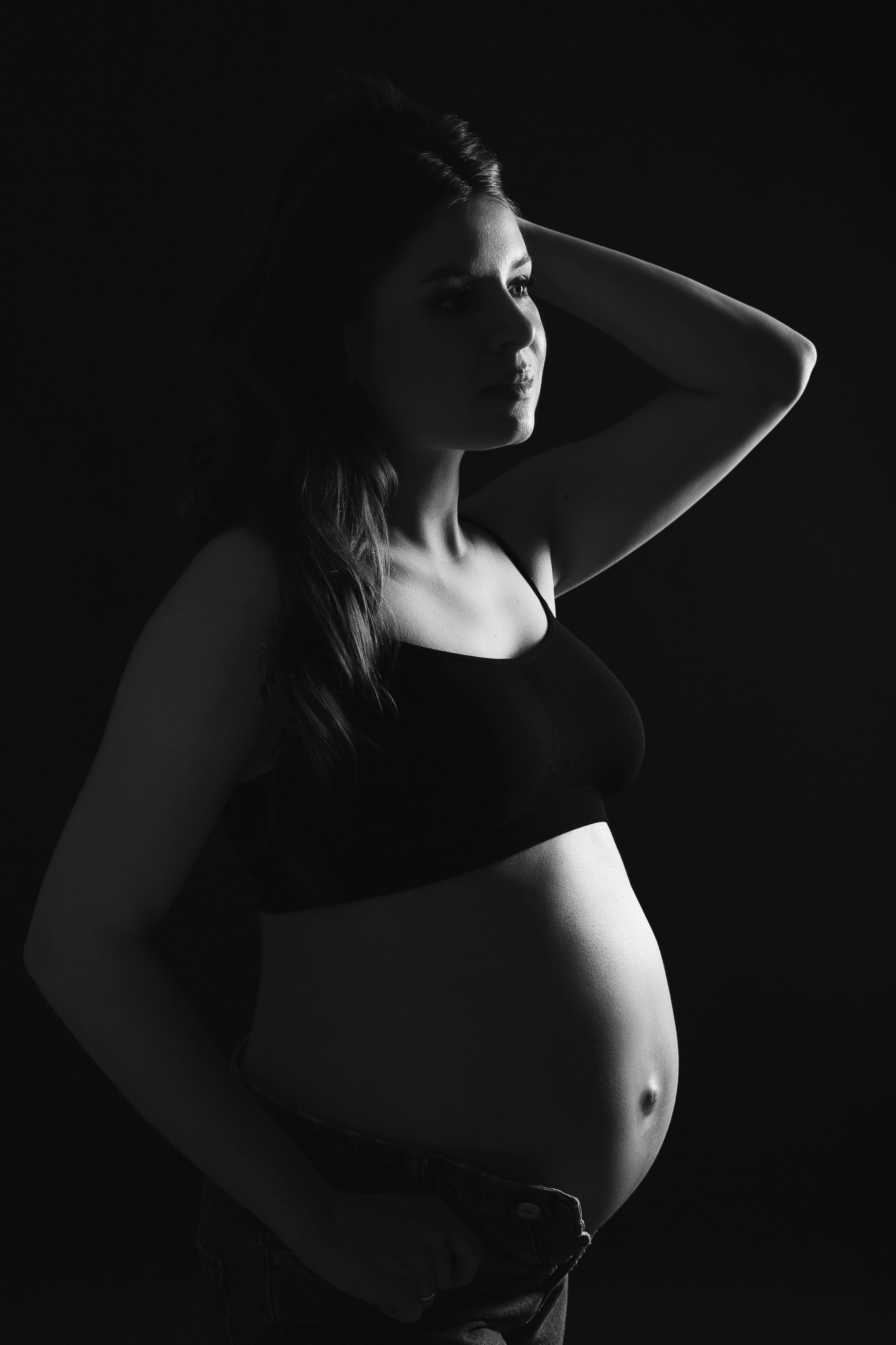 Беременность в студии. Фотограф новорожденных Серпухов, Протвино, Москва I Марина Бурмистрова