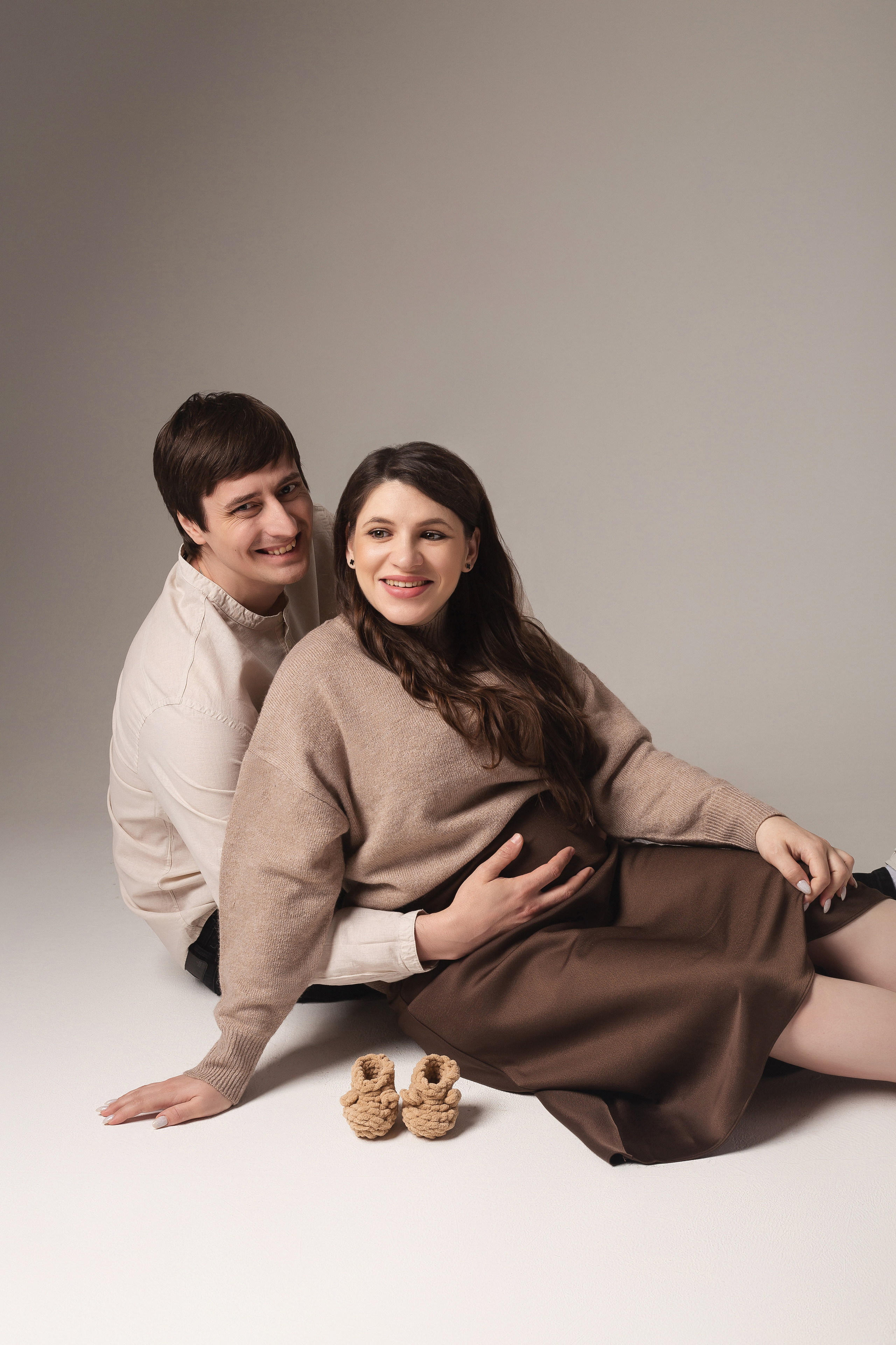 Беременность в студии. Фотограф новорожденных Серпухов, Протвино, Москва I Марина Бурмистрова