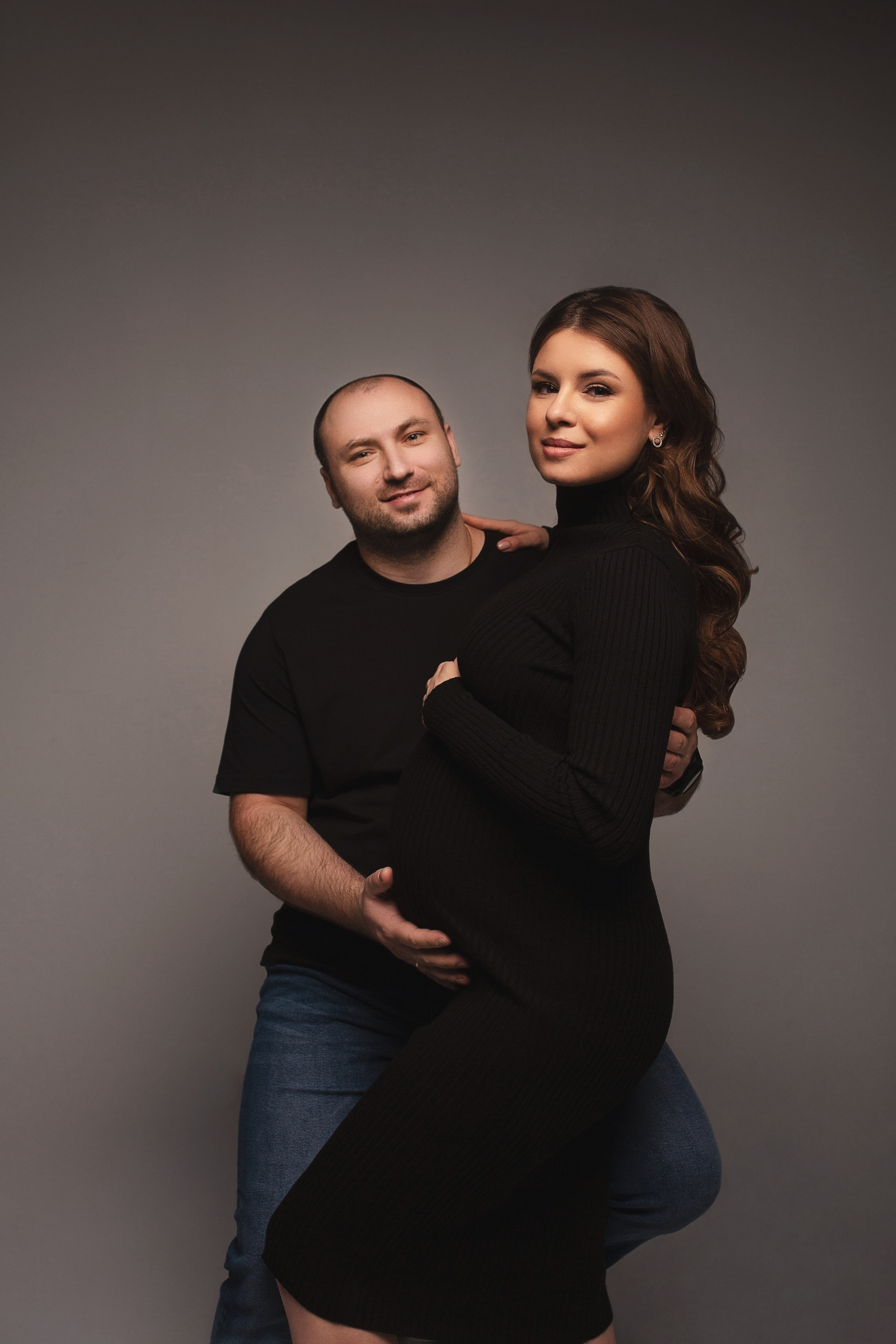 Беременность в студии. Фотограф новорожденных Серпухов, Протвино, Москва I Марина Бурмистрова