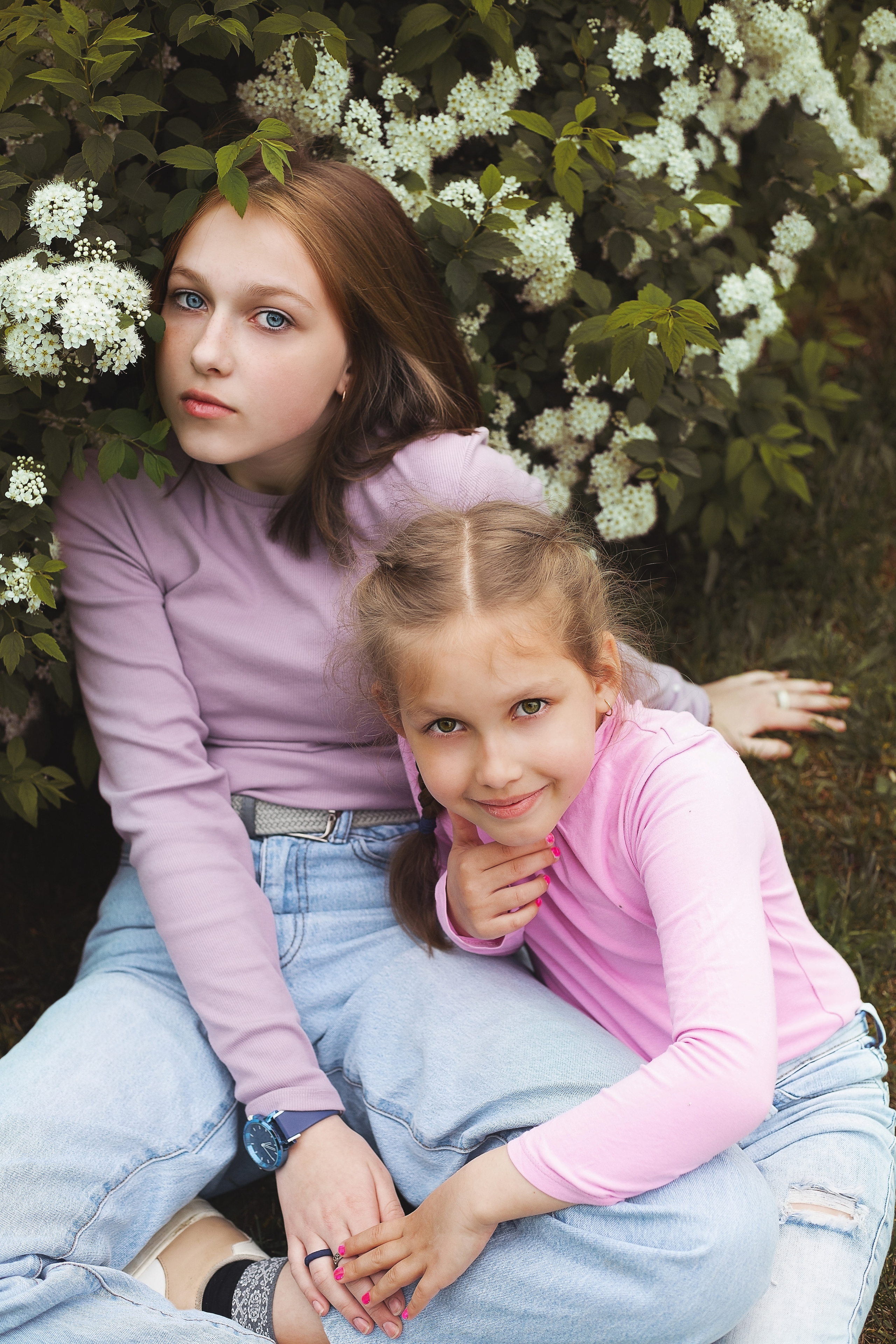 Фотосессия в яблонях. Фотограф новорожденных Серпухов, Протвино, Москва I Марина Бурмистрова