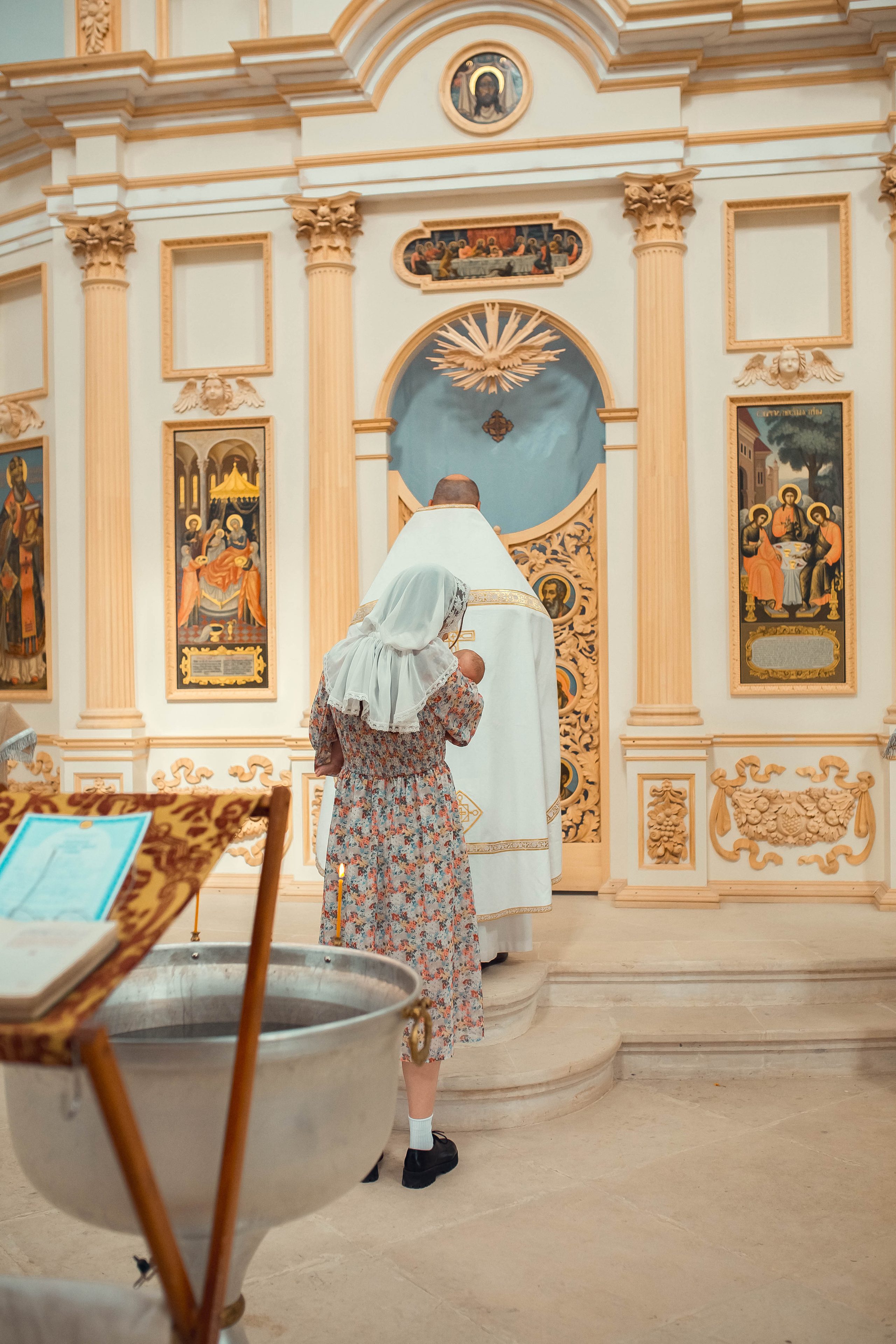 Крещение Подмоклово. Фотограф новорожденных Серпухов, Протвино, Москва I Марина Бурмистрова