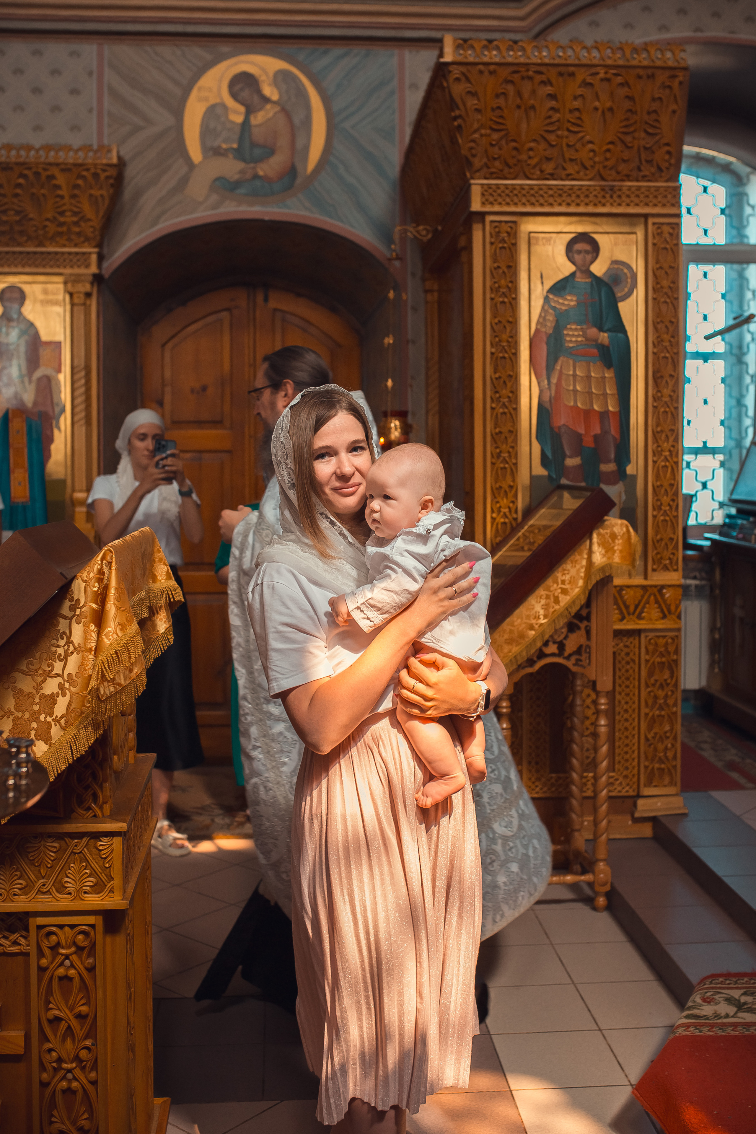 Крещение Перславль-Залесский. Фотограф новорожденных Серпухов, Протвино, Москва I Марина Бурмистрова