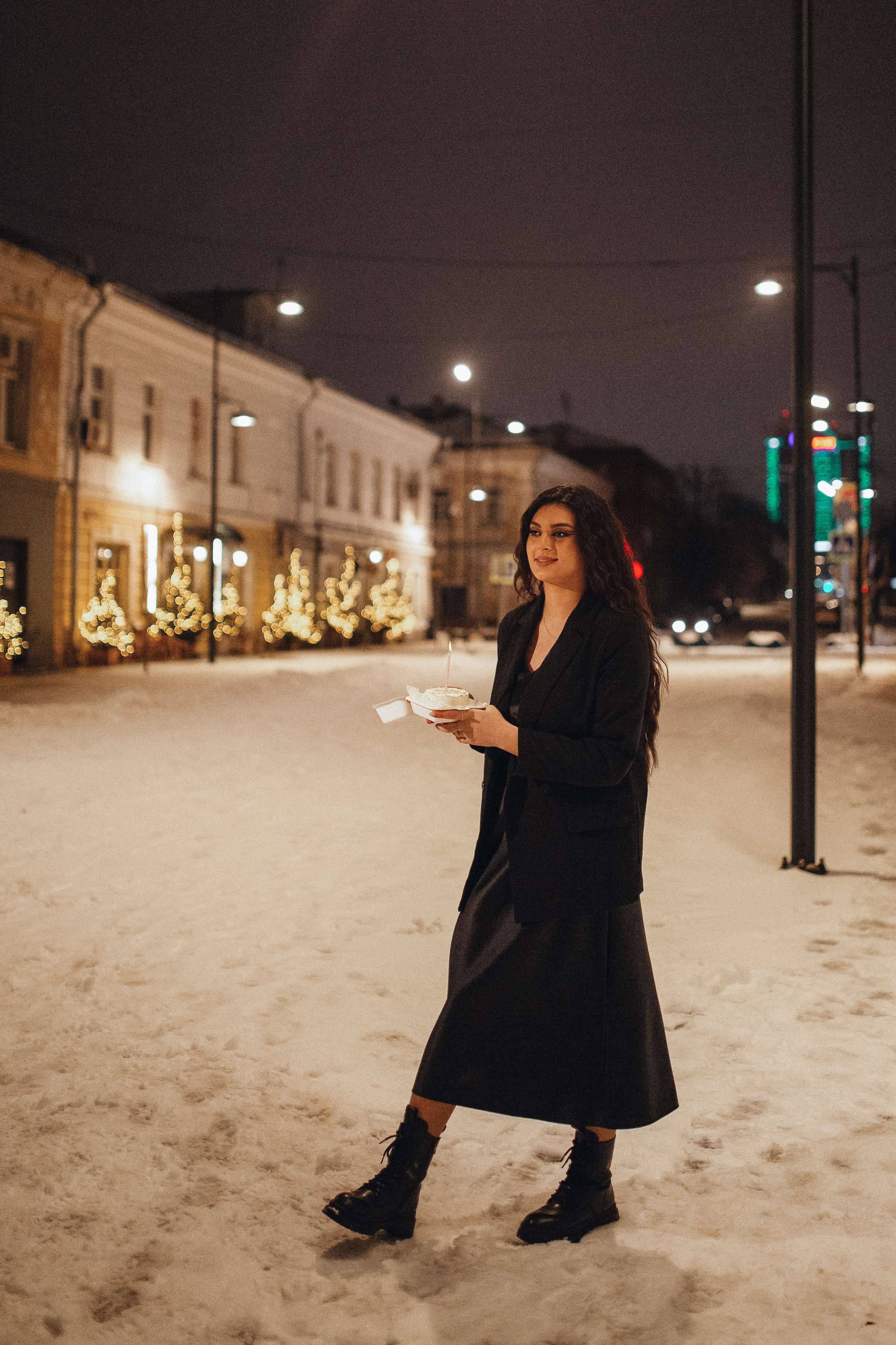 Зимняя фотосессия в городе. Фотограф новорожденных Серпухов, Протвино, Москва I Марина Бурмистрова