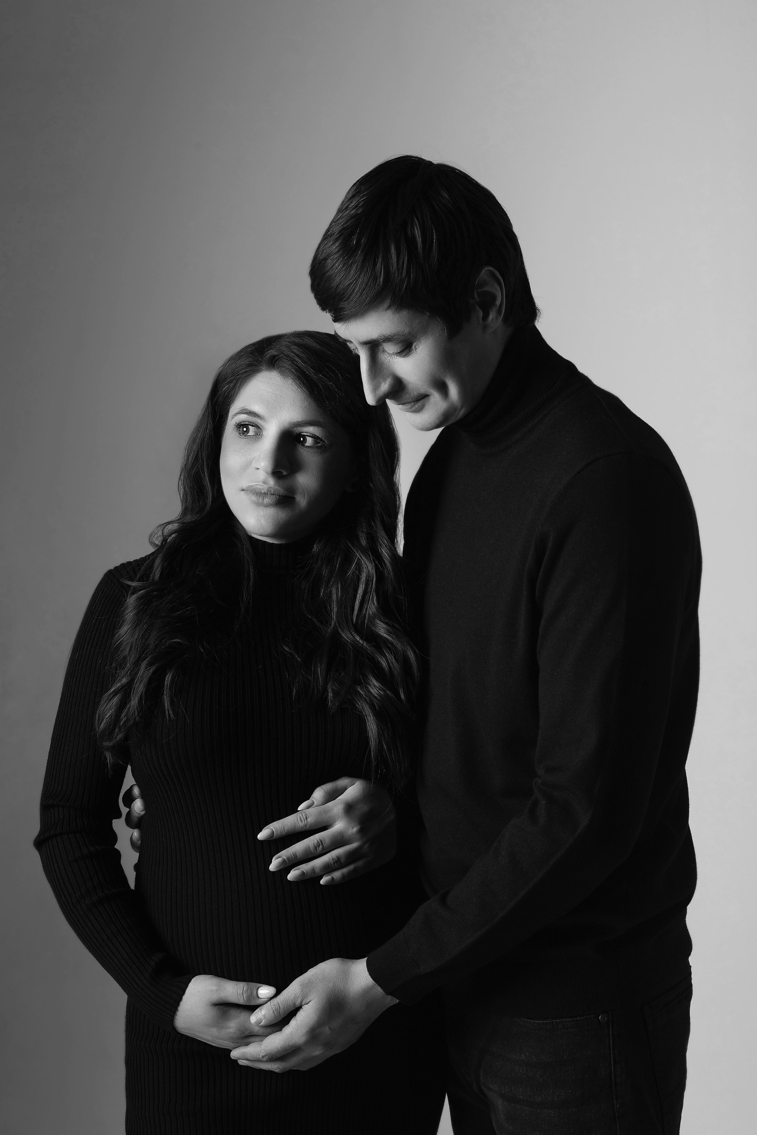 Беременность в студии. Фотограф новорожденных Серпухов, Протвино, Москва I Марина Бурмистрова