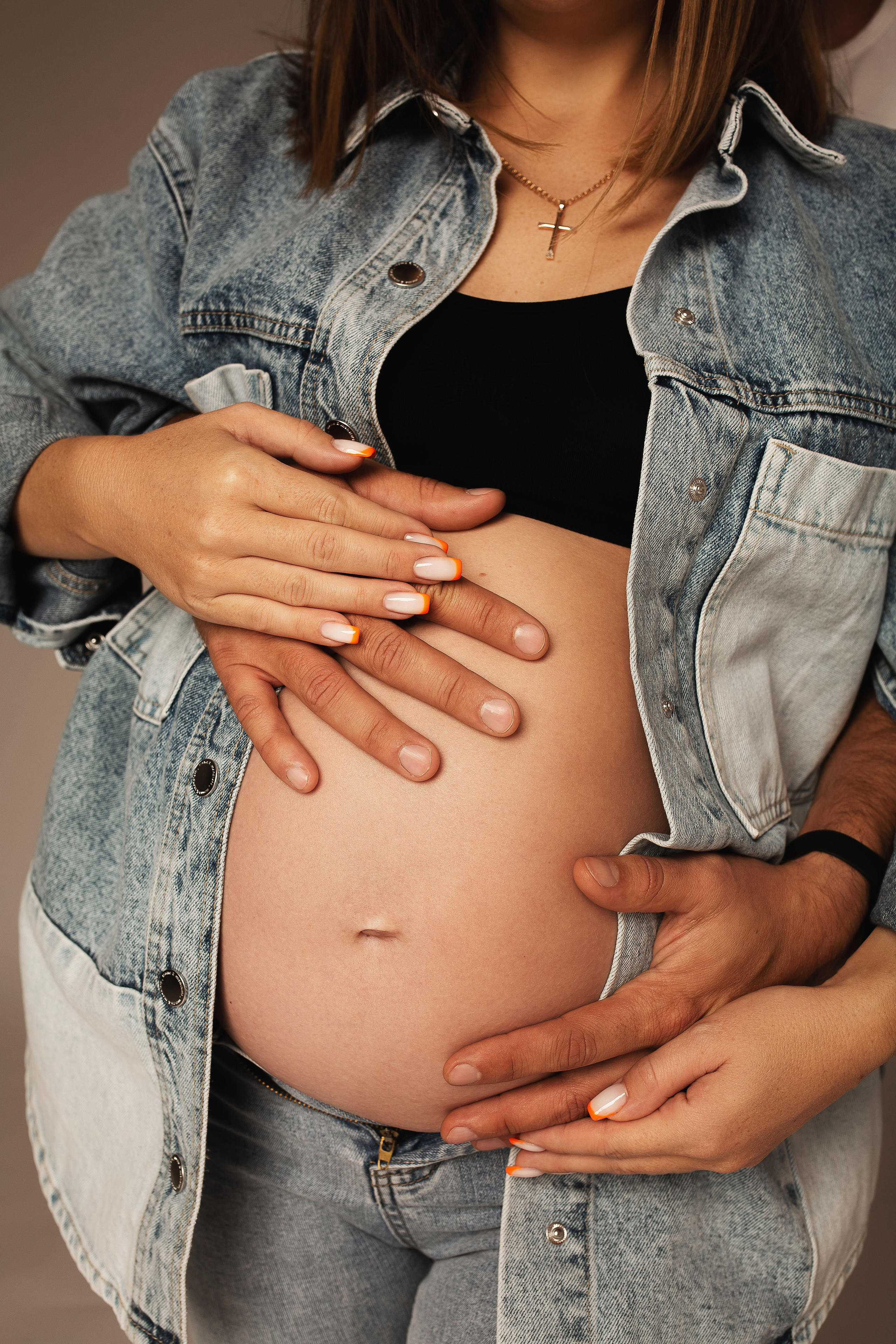 Беременность в студии. Фотограф новорожденных Серпухов, Протвино, Москва I Марина Бурмистрова