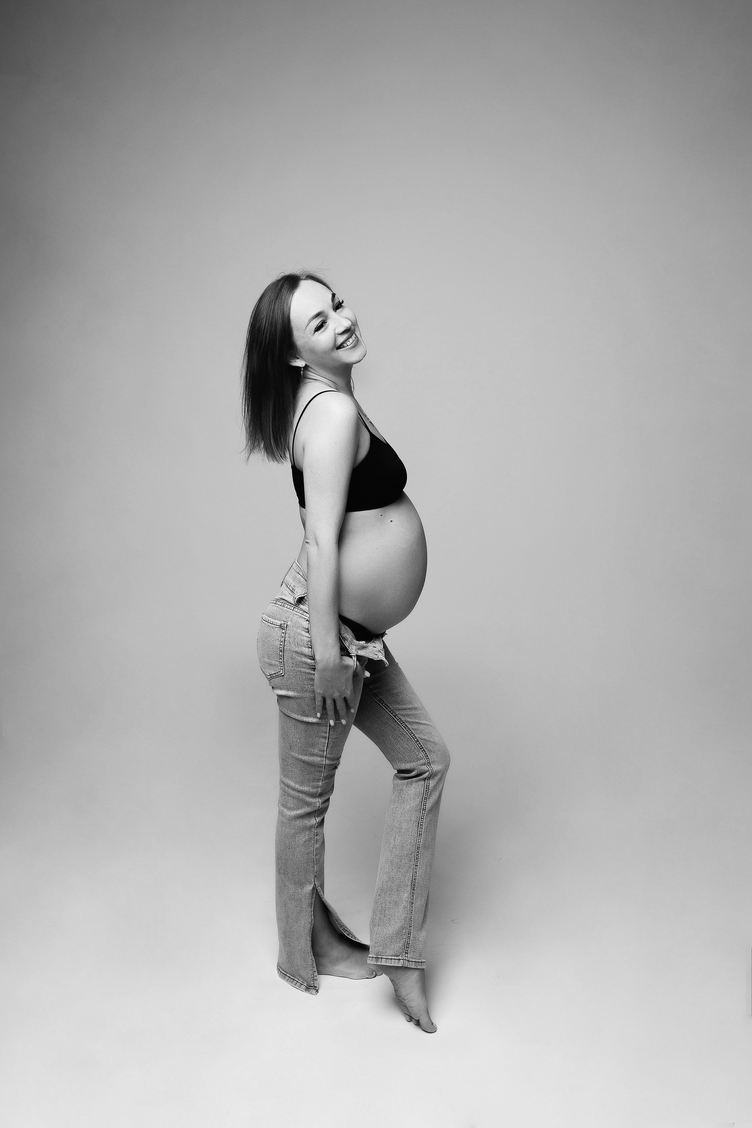 Беременность в студии. Фотограф новорожденных Серпухов, Протвино, Москва I Марина Бурмистрова