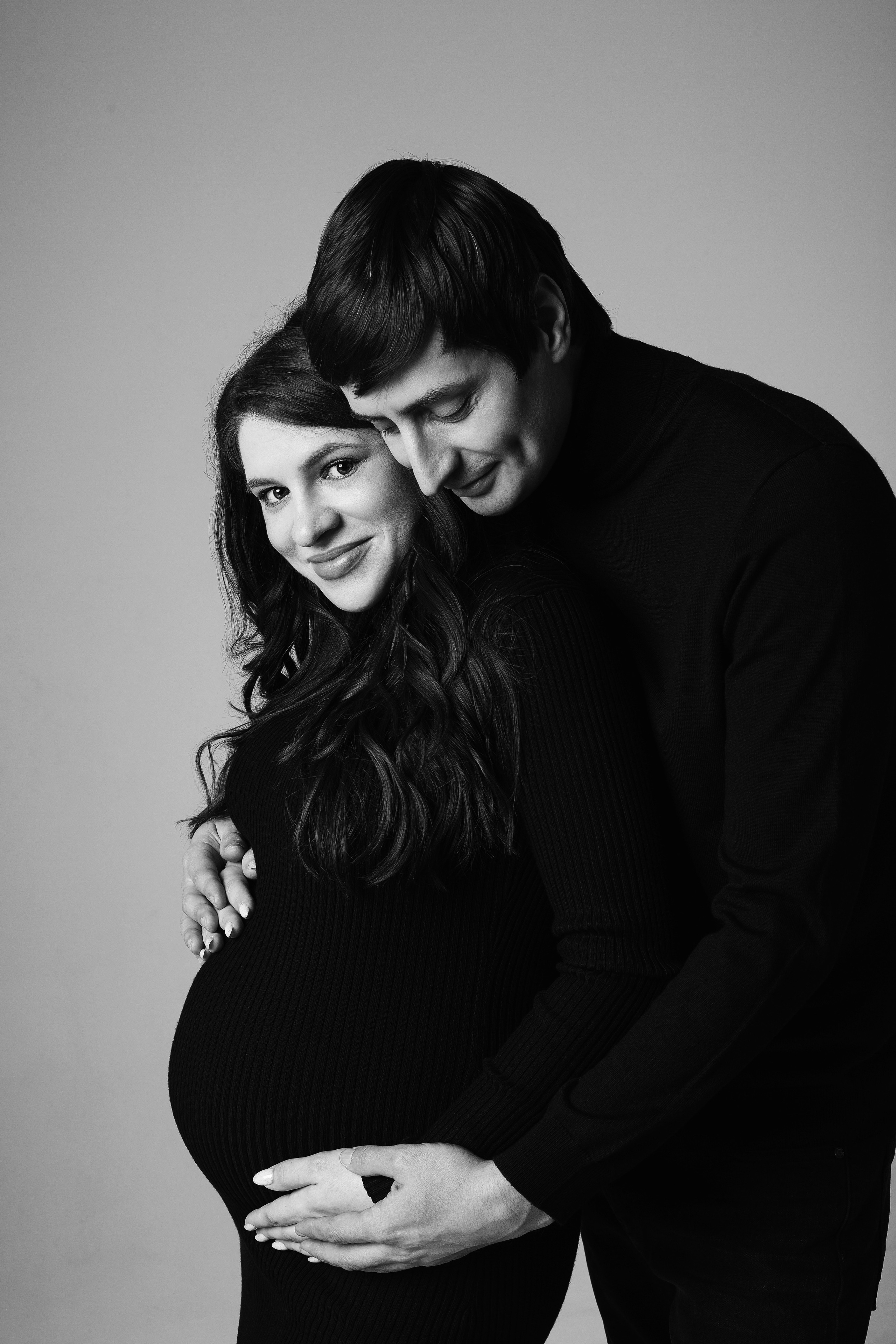 Беременность в студии. Фотограф новорожденных Серпухов, Протвино, Москва I Марина Бурмистрова