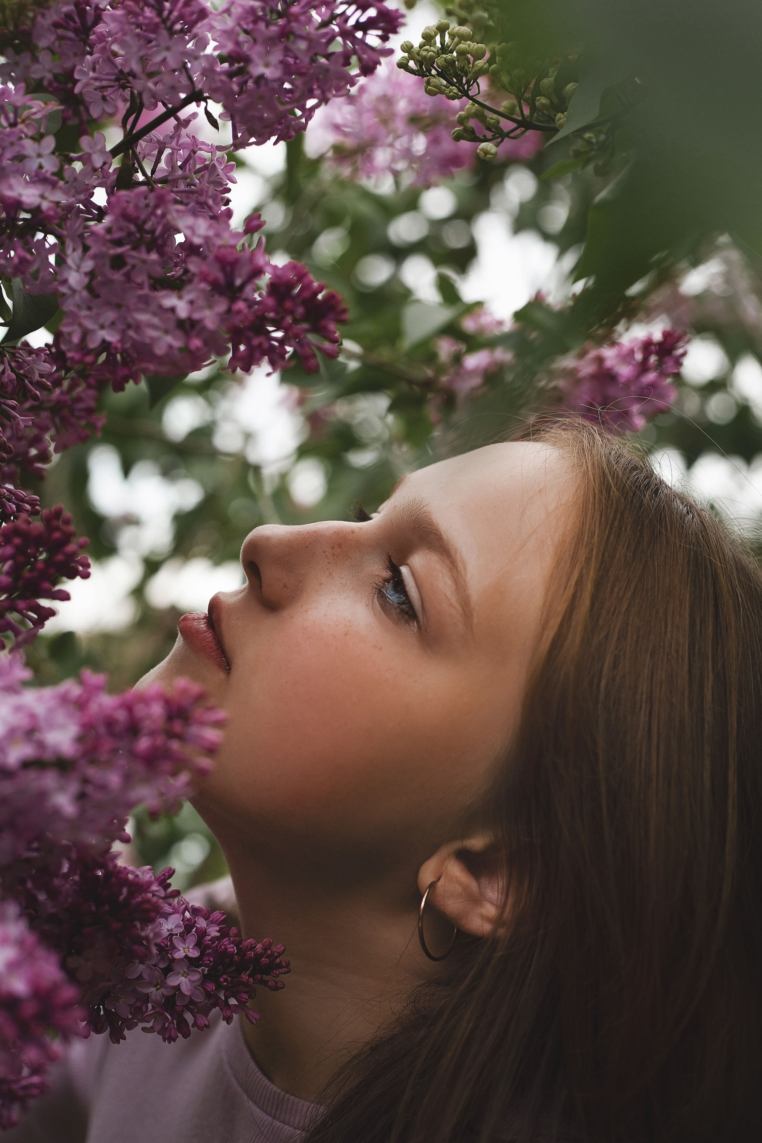 Фотосессия в яблонях. Фотограф новорожденных Серпухов, Протвино, Москва I Марина Бурмистрова