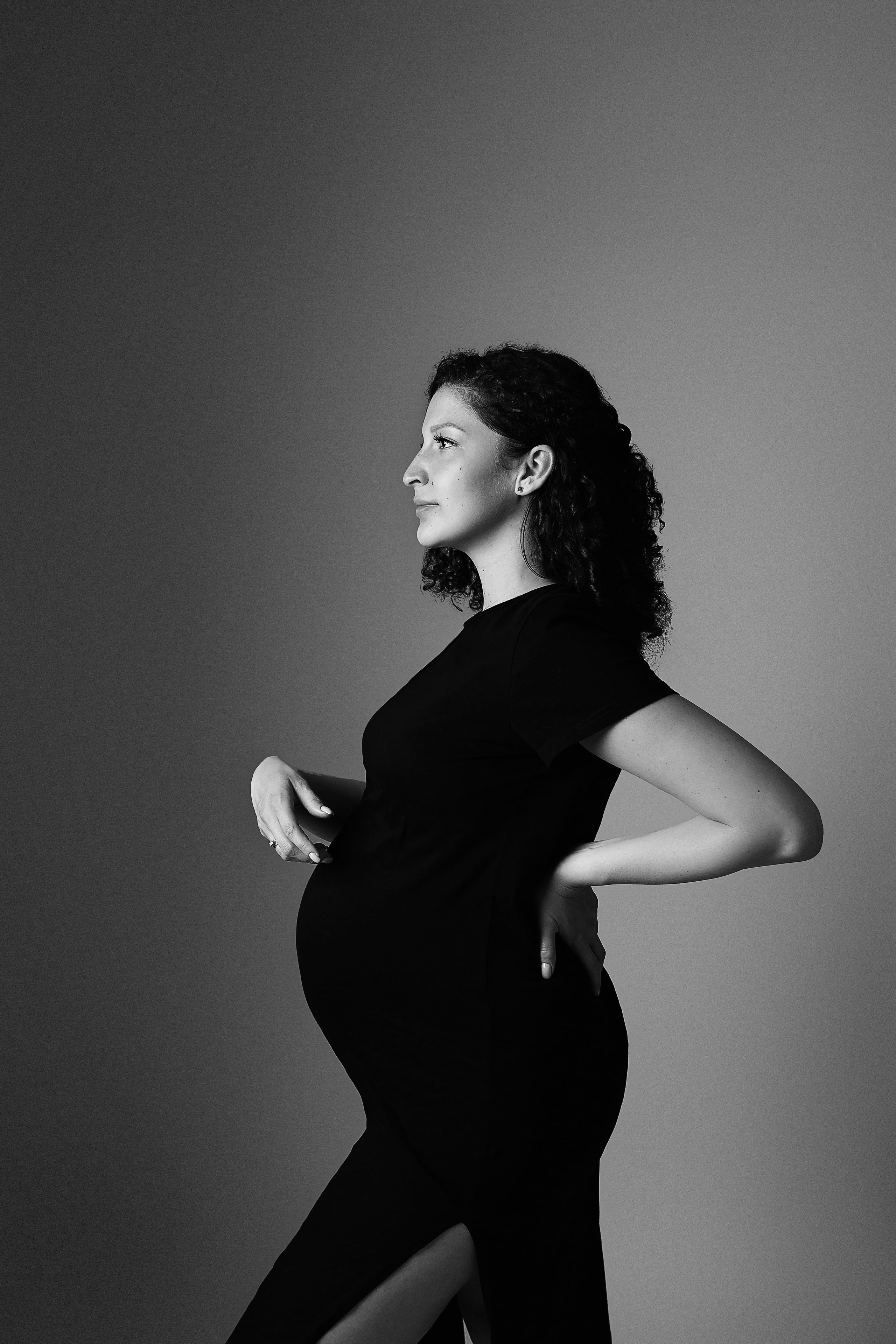 Беременность в студии. Фотограф новорожденных Серпухов, Протвино, Москва I Марина Бурмистрова