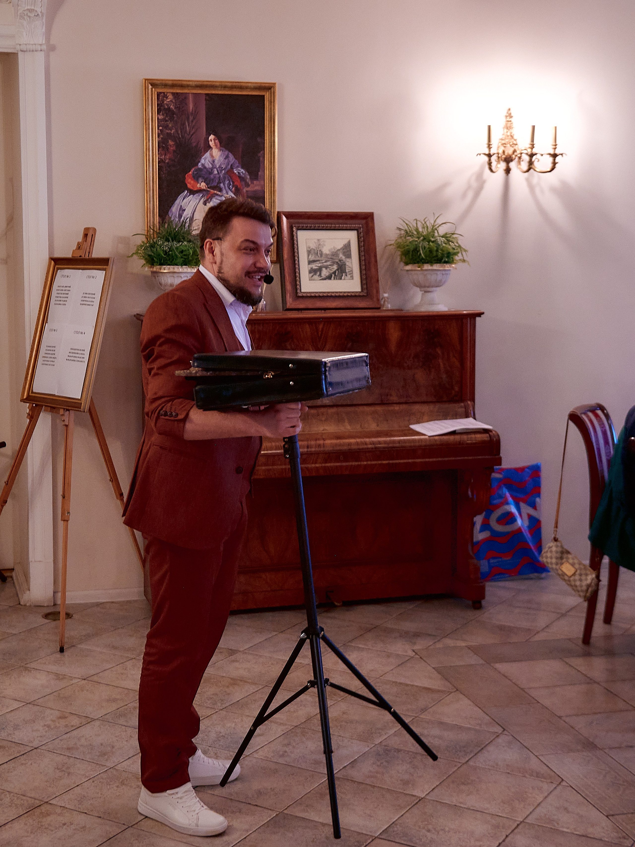 Юбилей Алексея в «Особняке Брюллова». Свадебный фотограф в Санкт-Петербурге Славин Денис