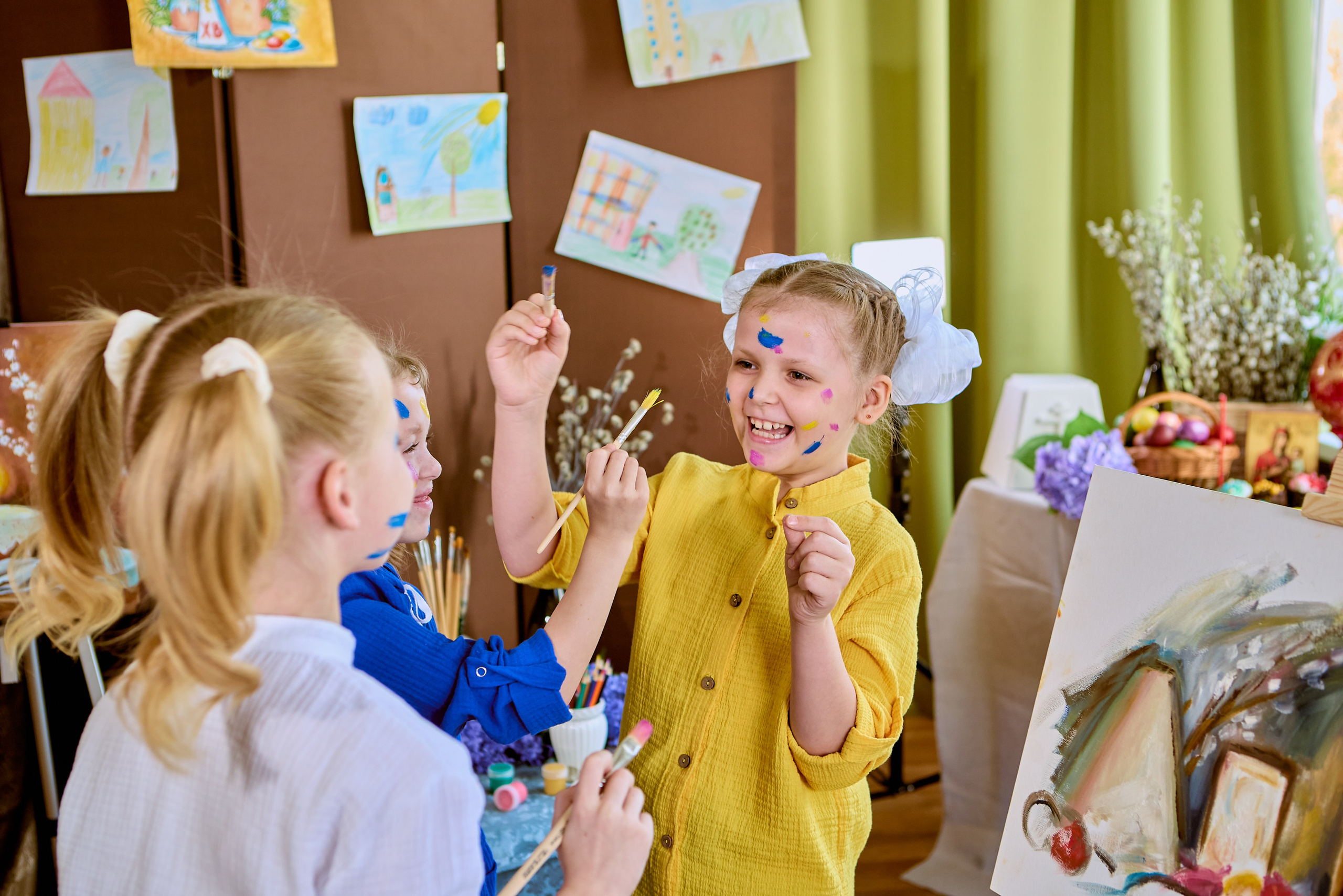 Творческая фотосессия художники