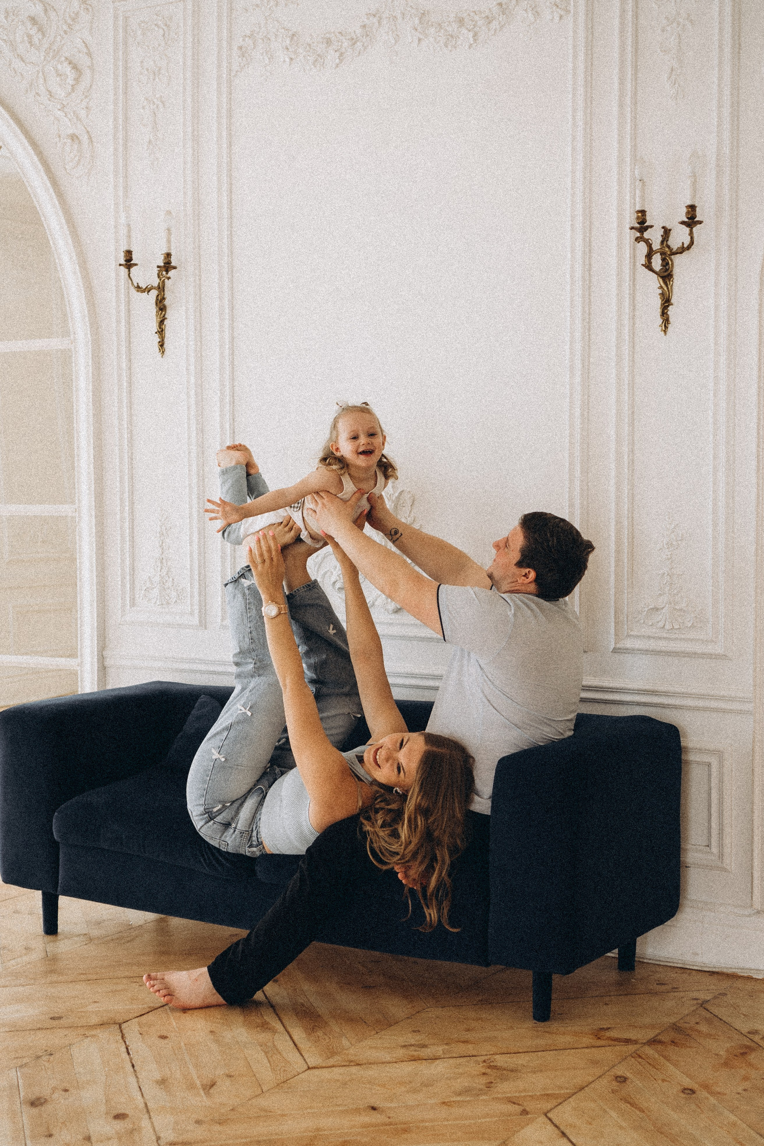 Семейная история в студии. Профессиональный фотограф, Санкт-Петербург — Виктория Богомолова