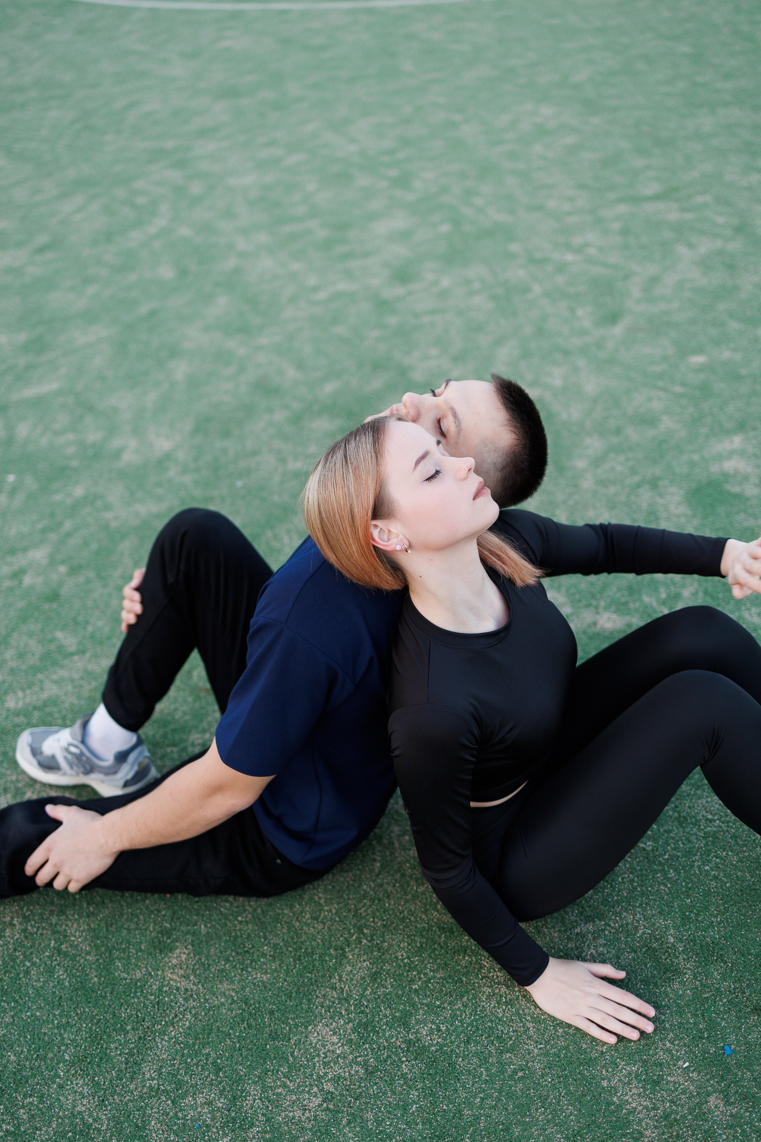 На спорт площадке (Настя+Игорь). Photograph Svetlana Volkova