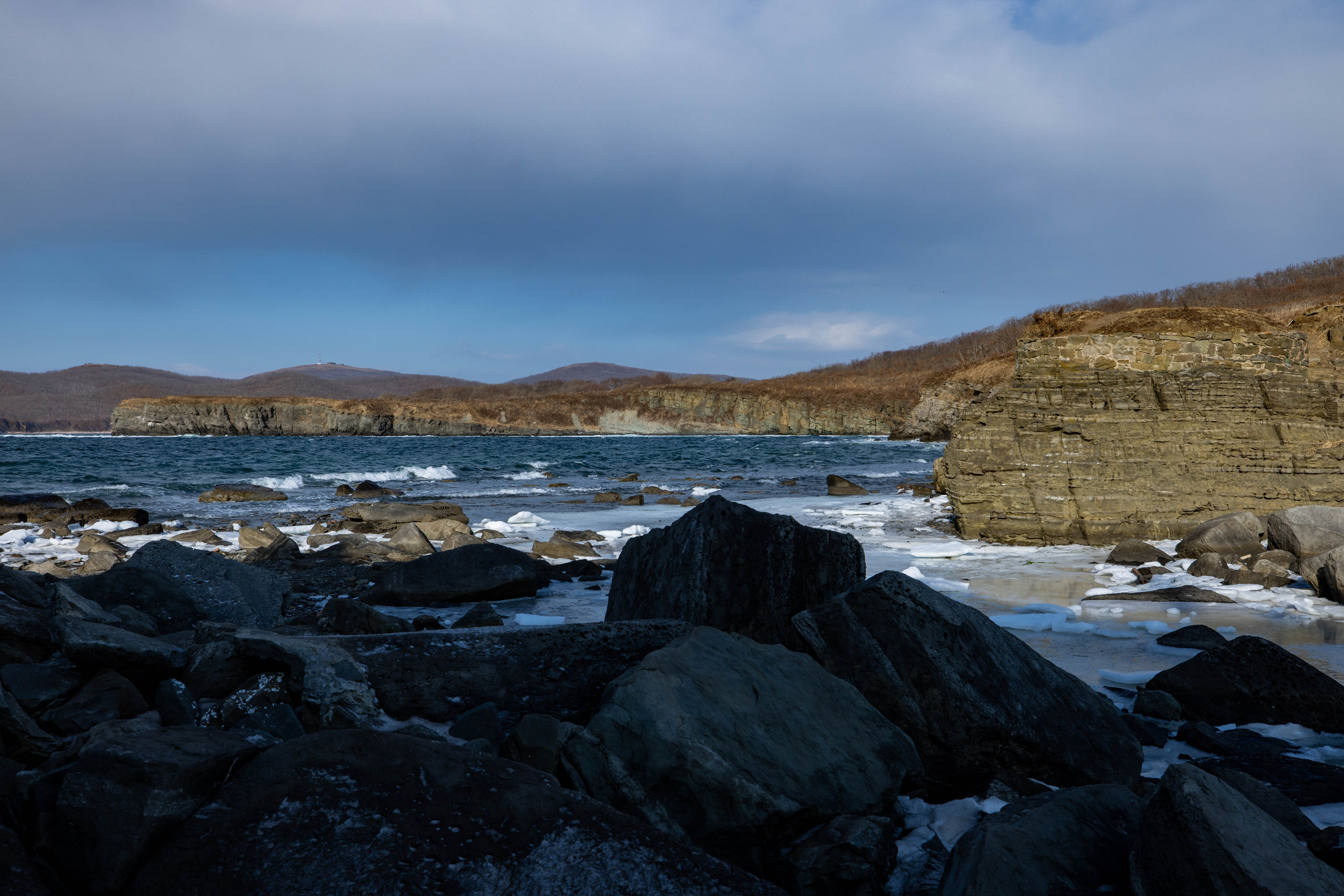 Мыс Тобизина. Турист оптимист