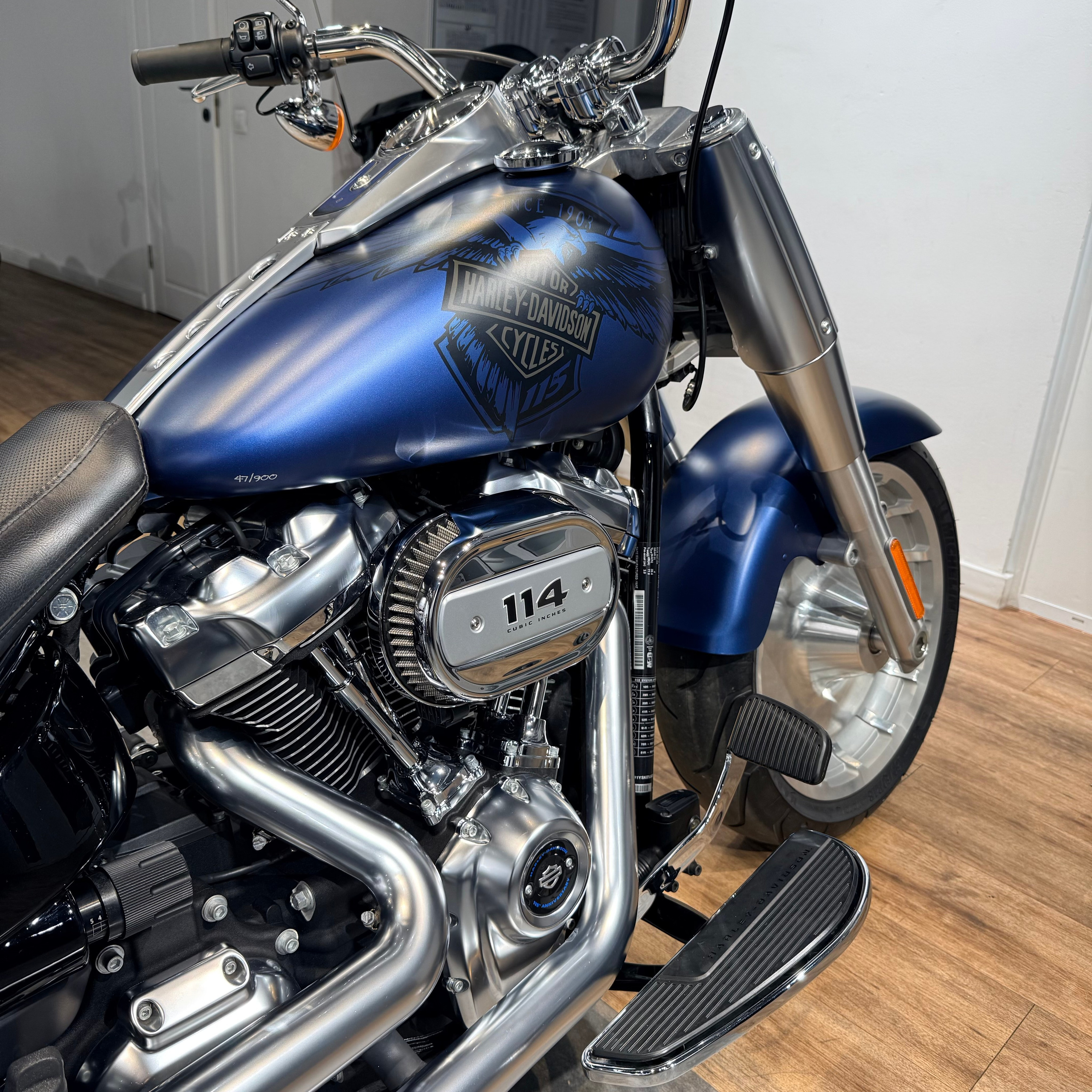 Купить Harley-Davidson 114 FAT BOY (Softail/Dyna) — подробнее на сайте. Hello Davidson, Москва. Только хорошие мотоциклы…