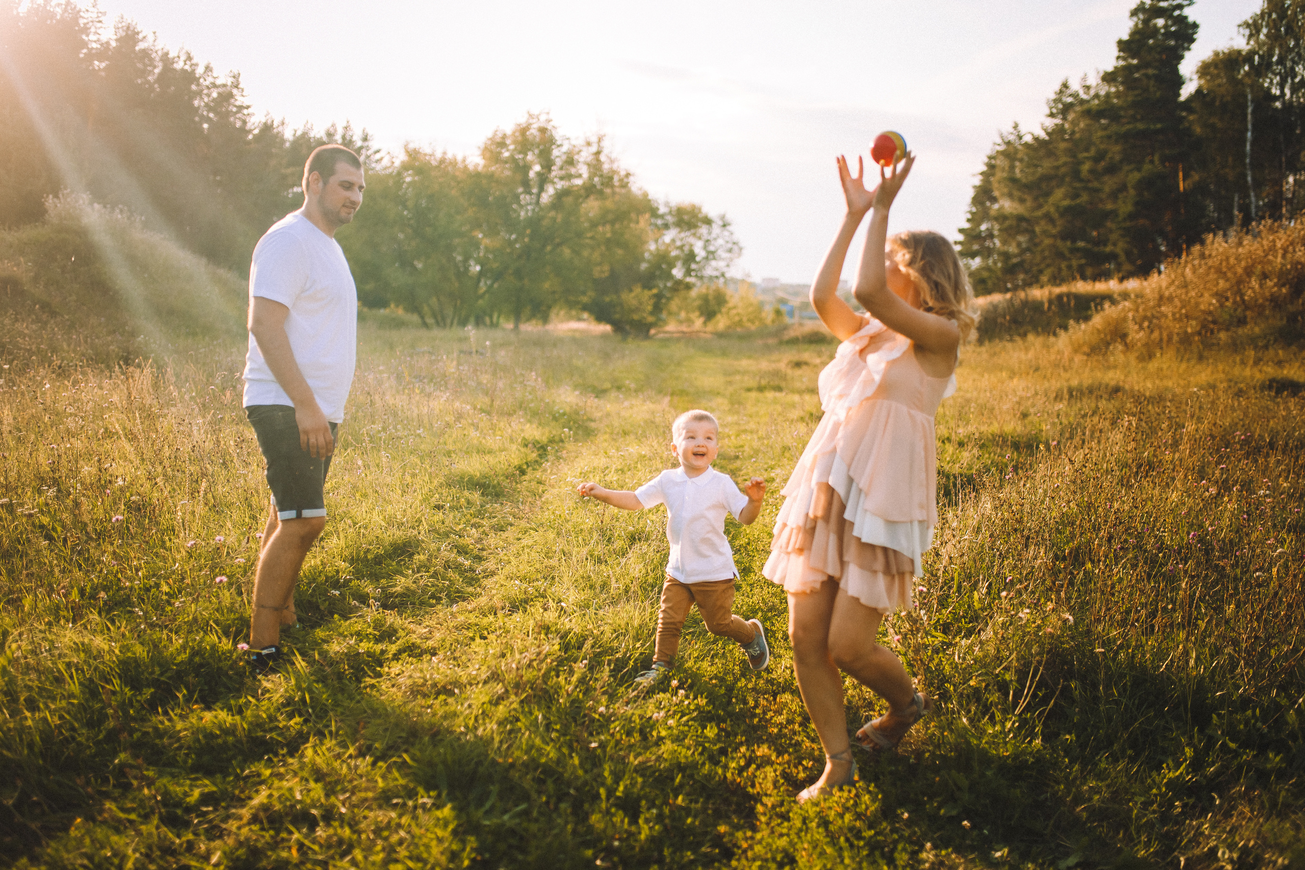 Даша Андрей и Ванечка. Свадебный и семейный фотограф Москва Екатерина Верижникова