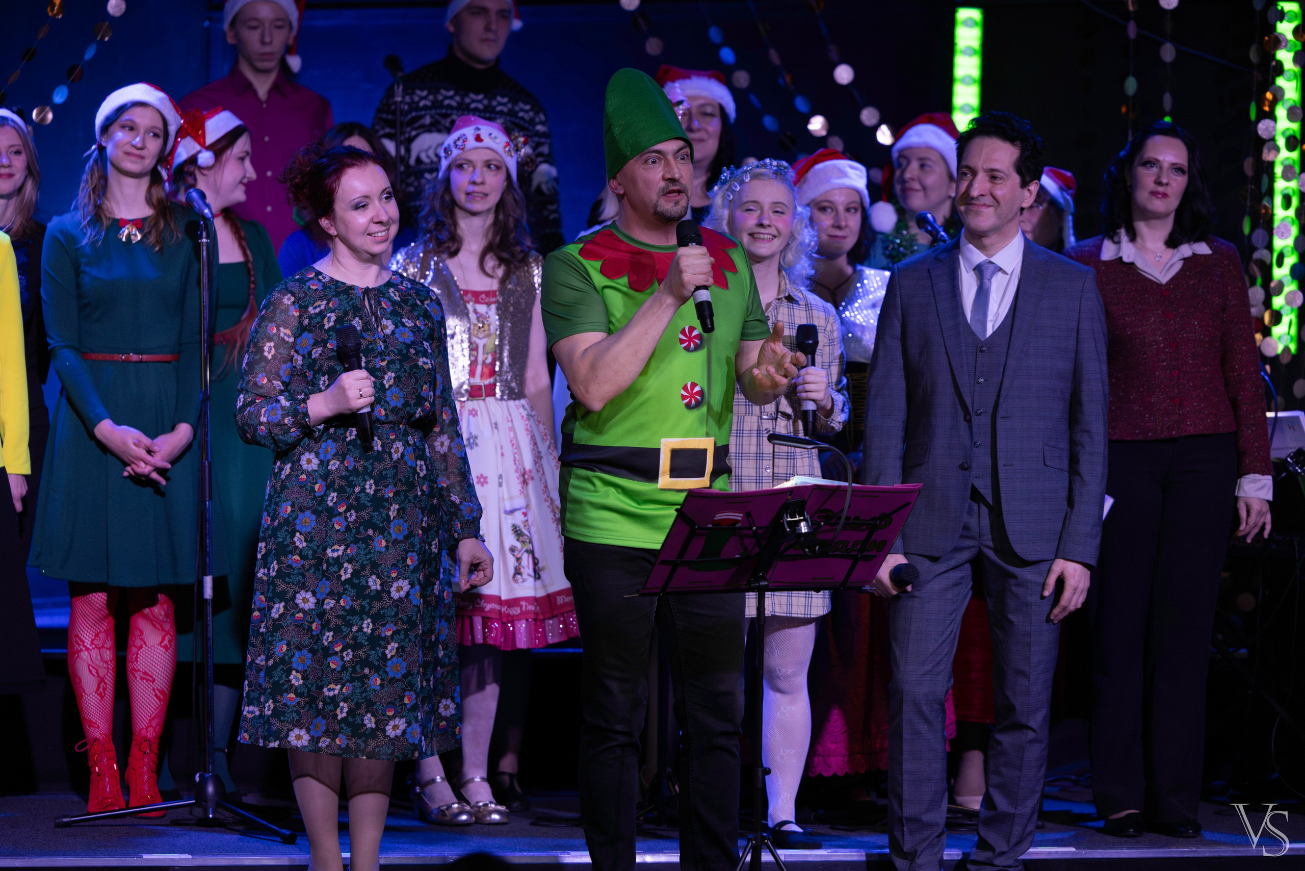 Мюзикл Elf и новогодний концерт Fellowship. Фотограф Виктор Степанов
