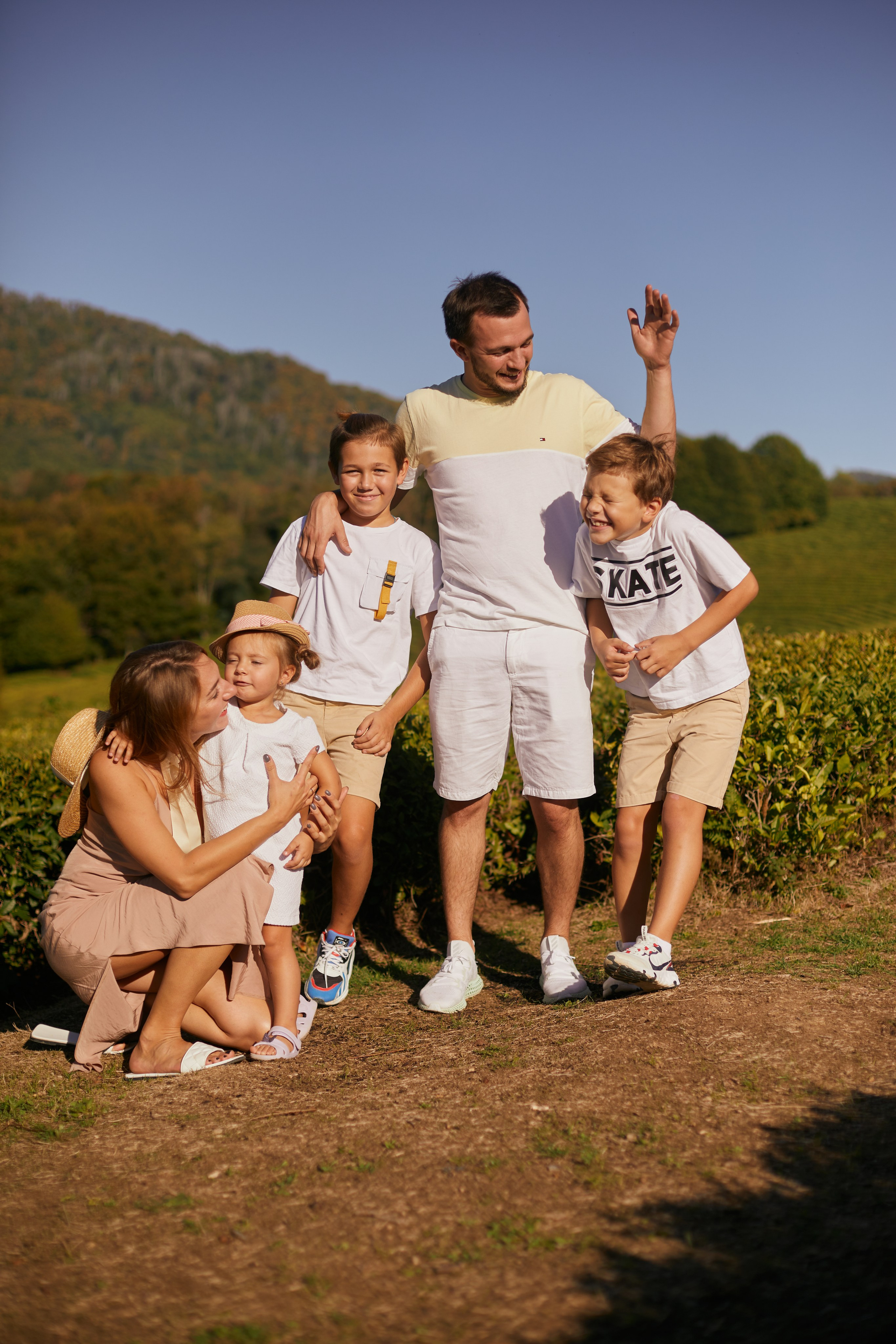 Ольга и ее семья. Reportage and staged photographer Natalia Sannikova