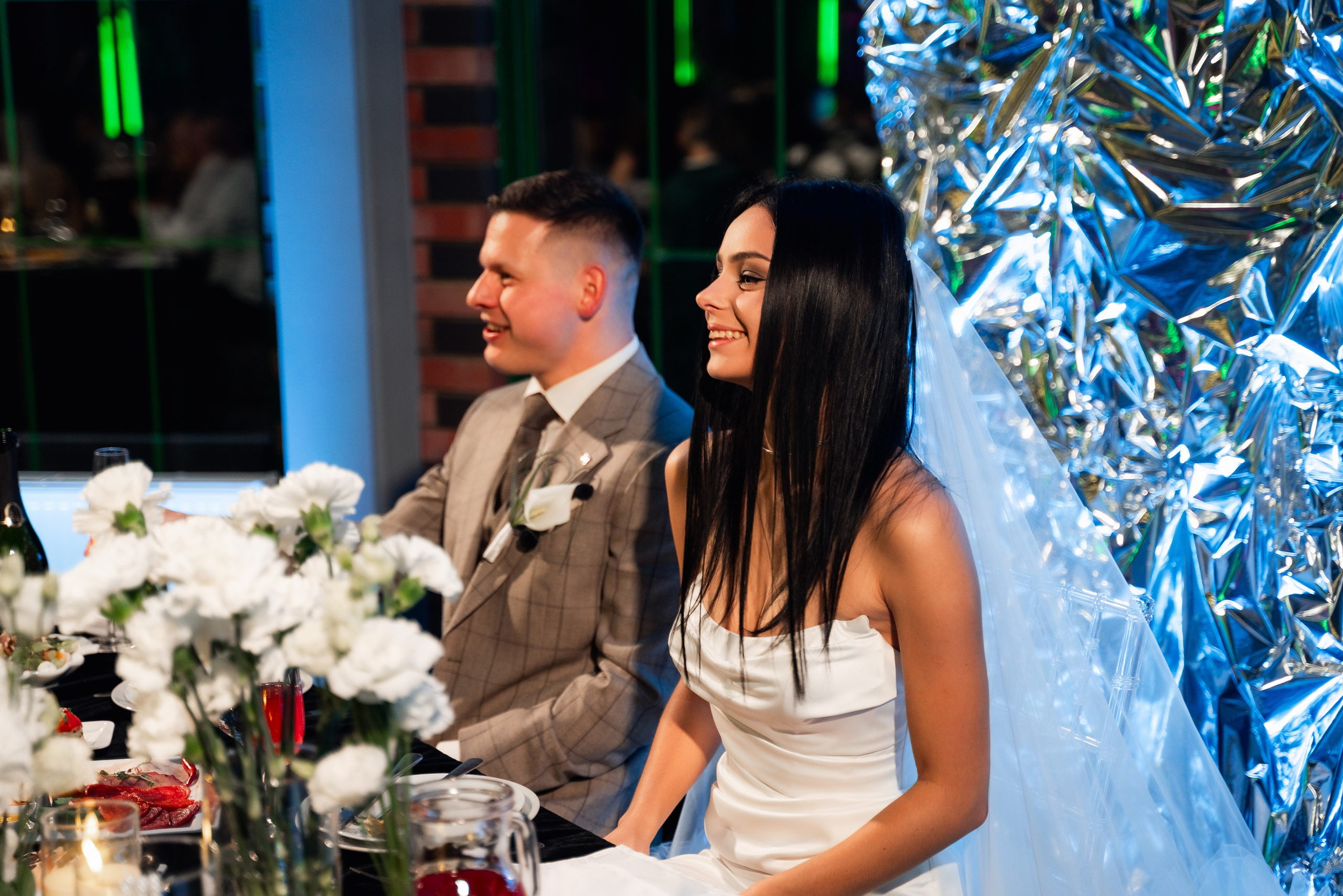 Свадебный банкет. Свадебный фотограф Москва и МО