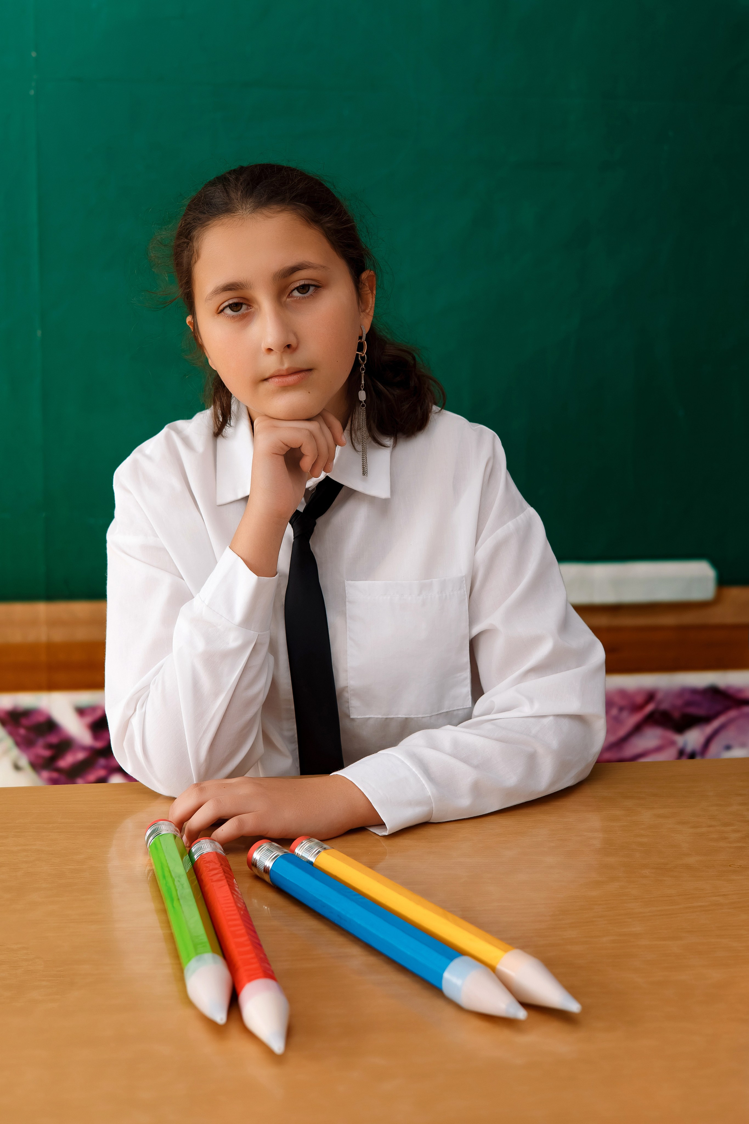 Школа 6 с. Прохладное. Фотограф Любовь Корниенко, Примоский край