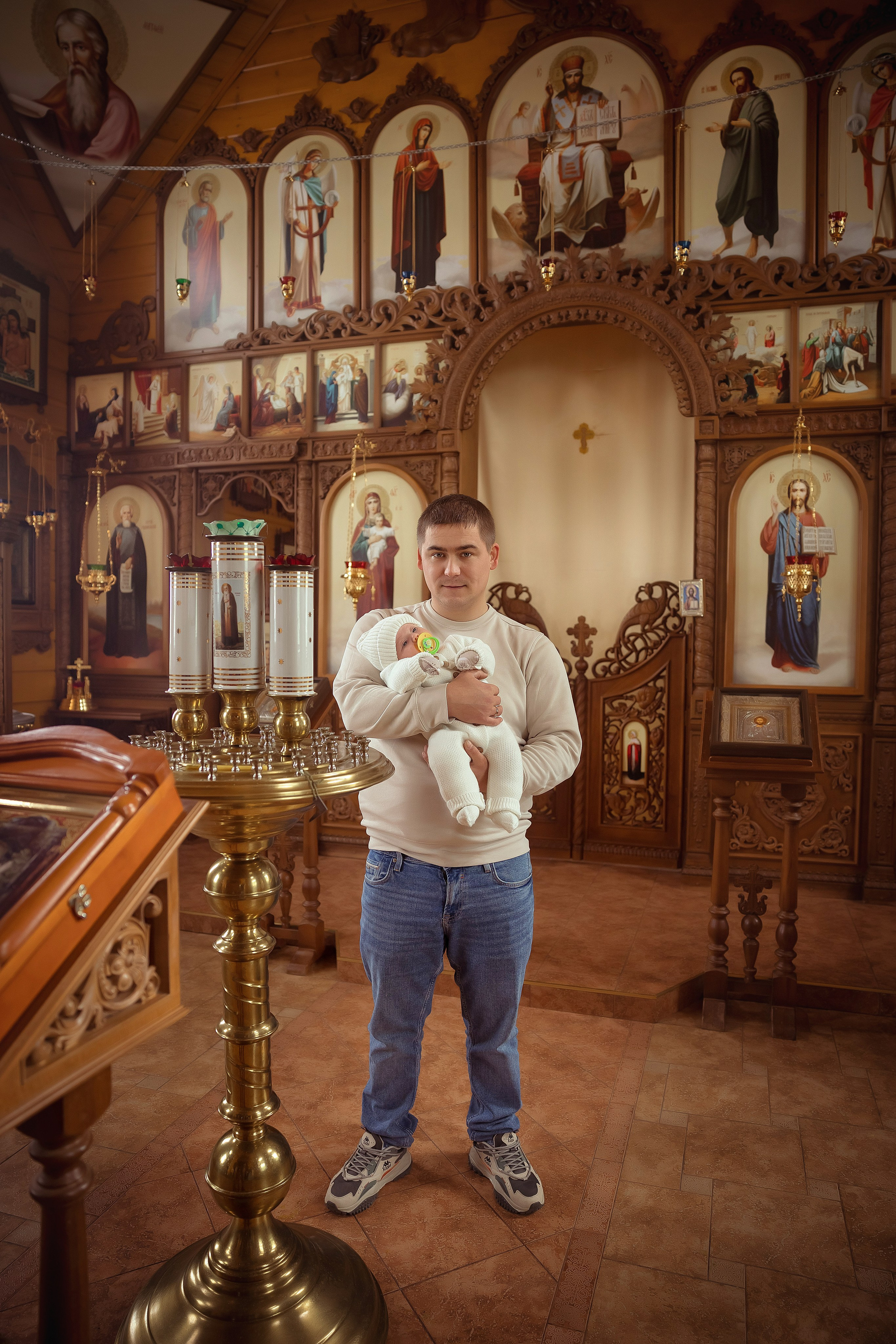 Крещение Евы храм Серафима Саровского. Фотограф на крещение и венчание