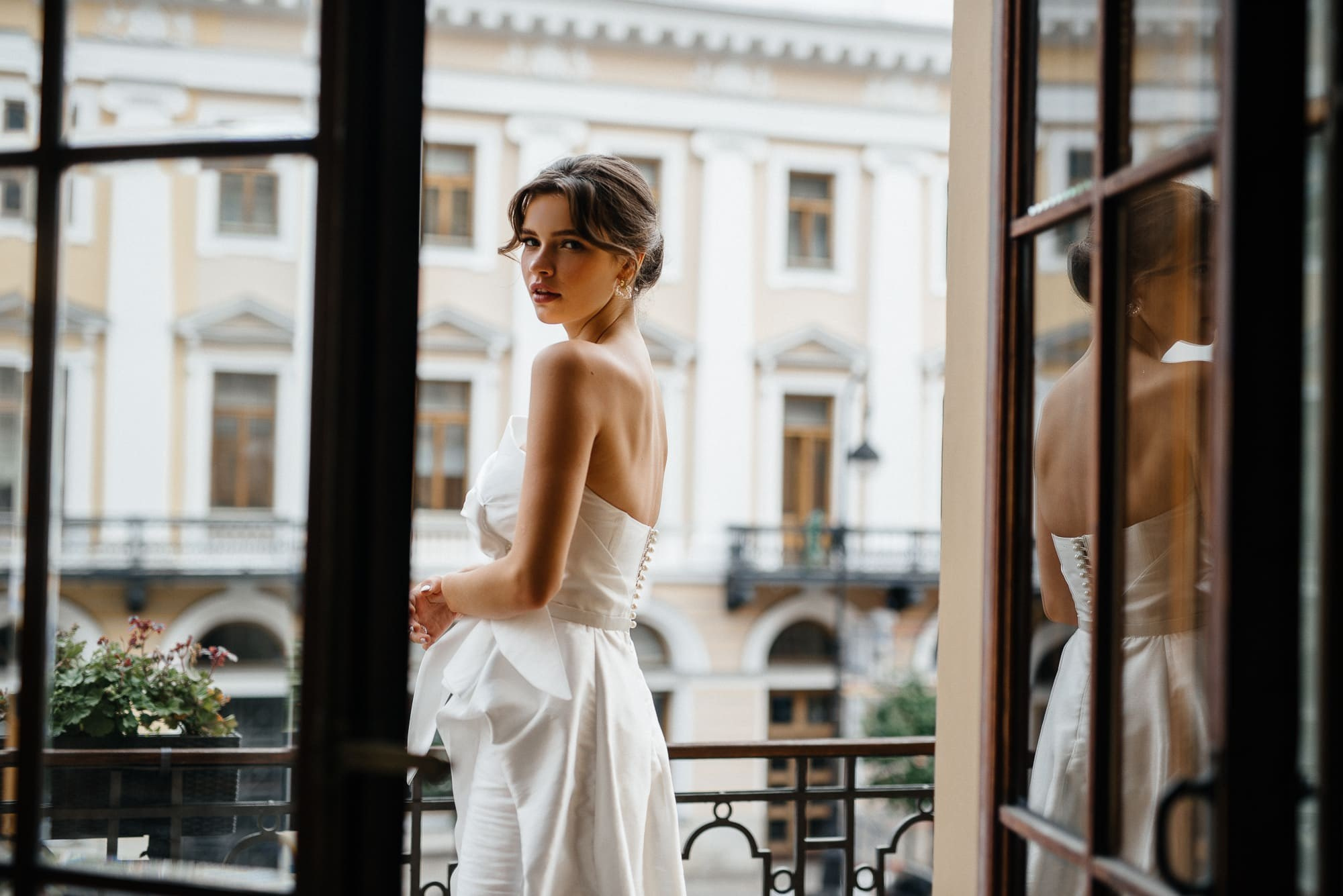 Свадебная фотосессия в Санкт-Петербурге в Гранд Отель Европа