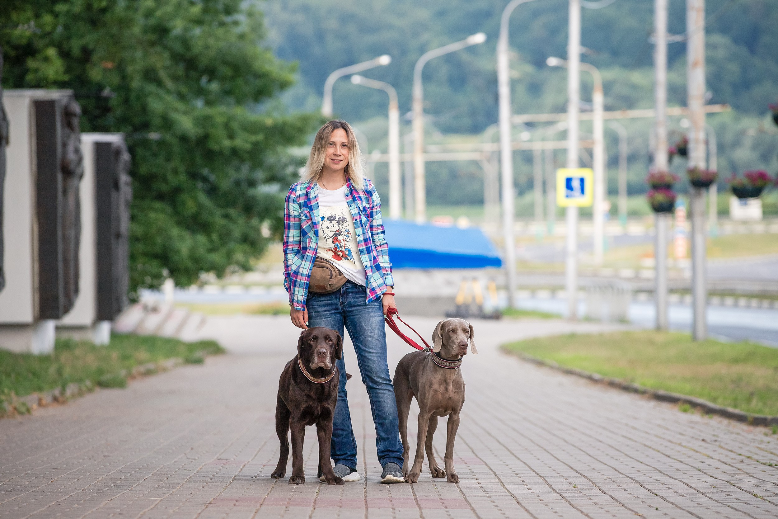 Оля, Джек и Айса. Фотограф-анималист в Калуге Мария Шерскова