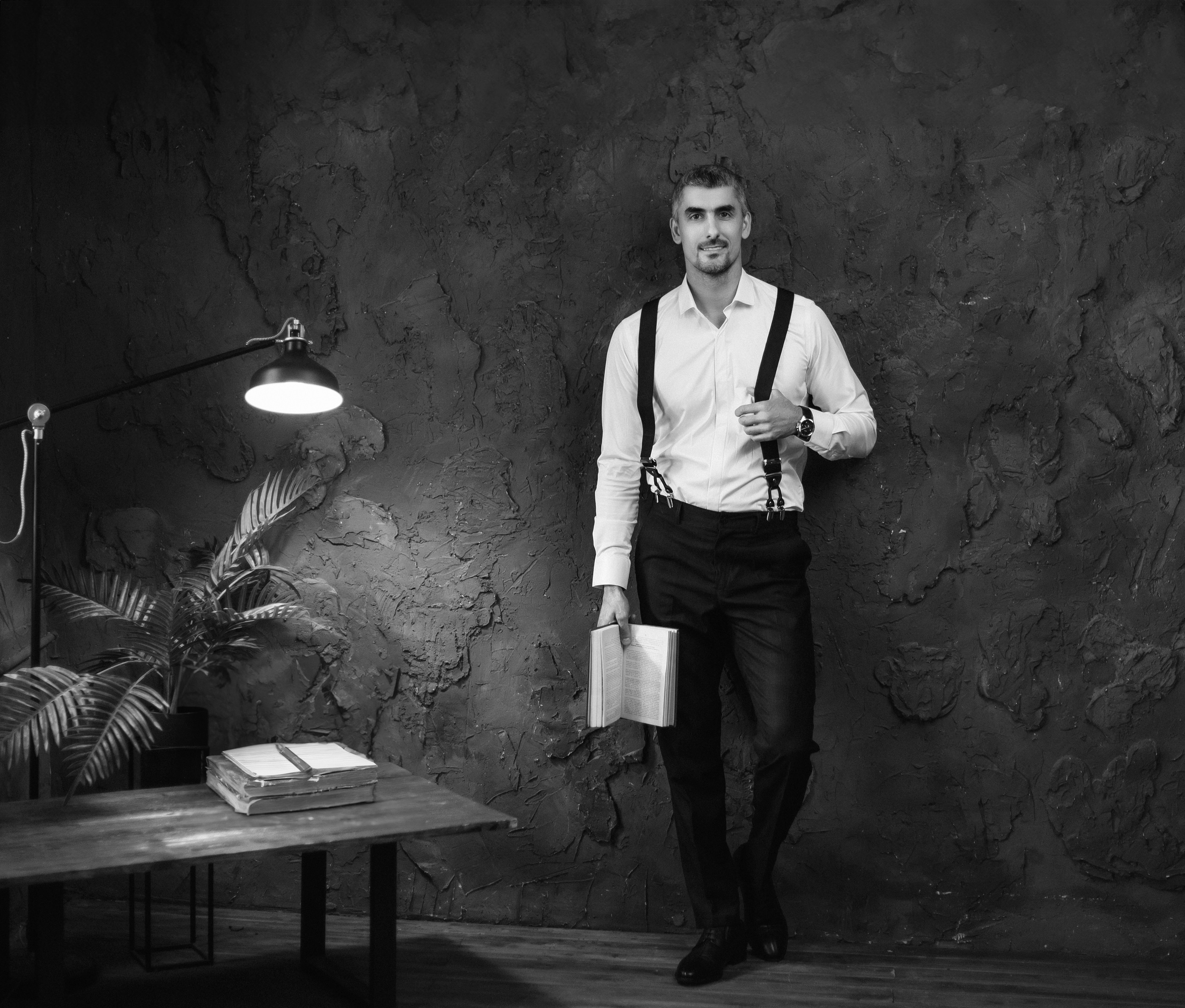 Мужской портрет. Свадебный и студийный фотограф в Москве Попов Вячеслав