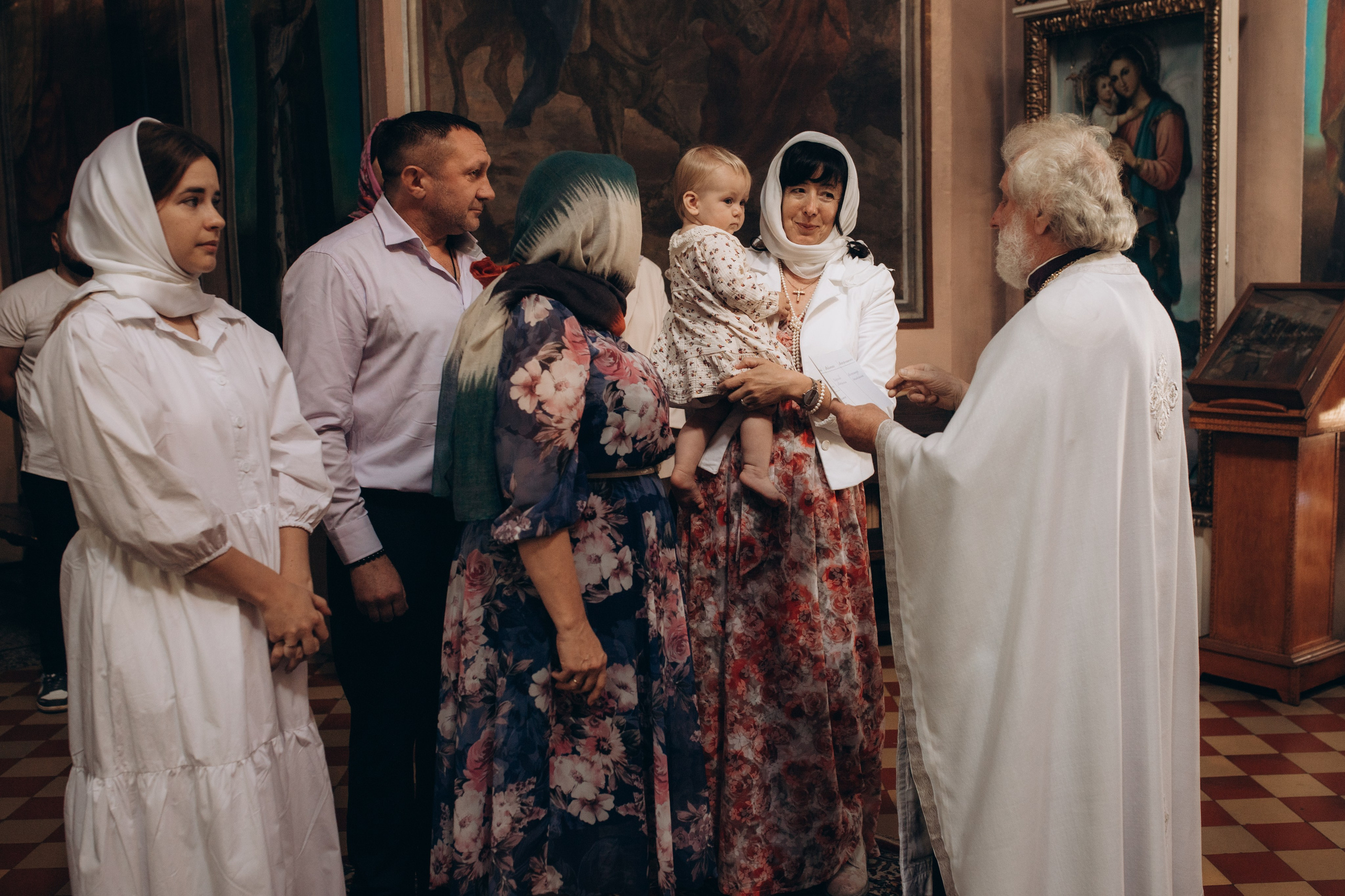 Крещение Христина. Семейный и домашний фотограф в Москве и МО Королева Валерия