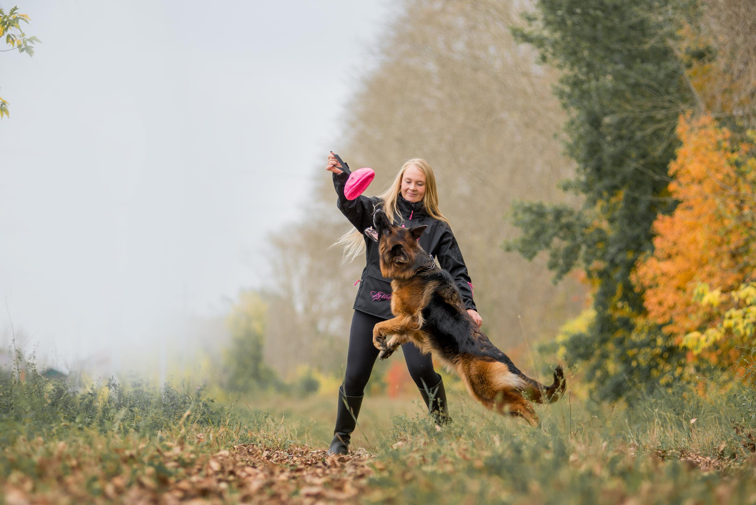 Аня и Далила. Осень 2020. Дог-фотограф в Тюмени Александра Королева