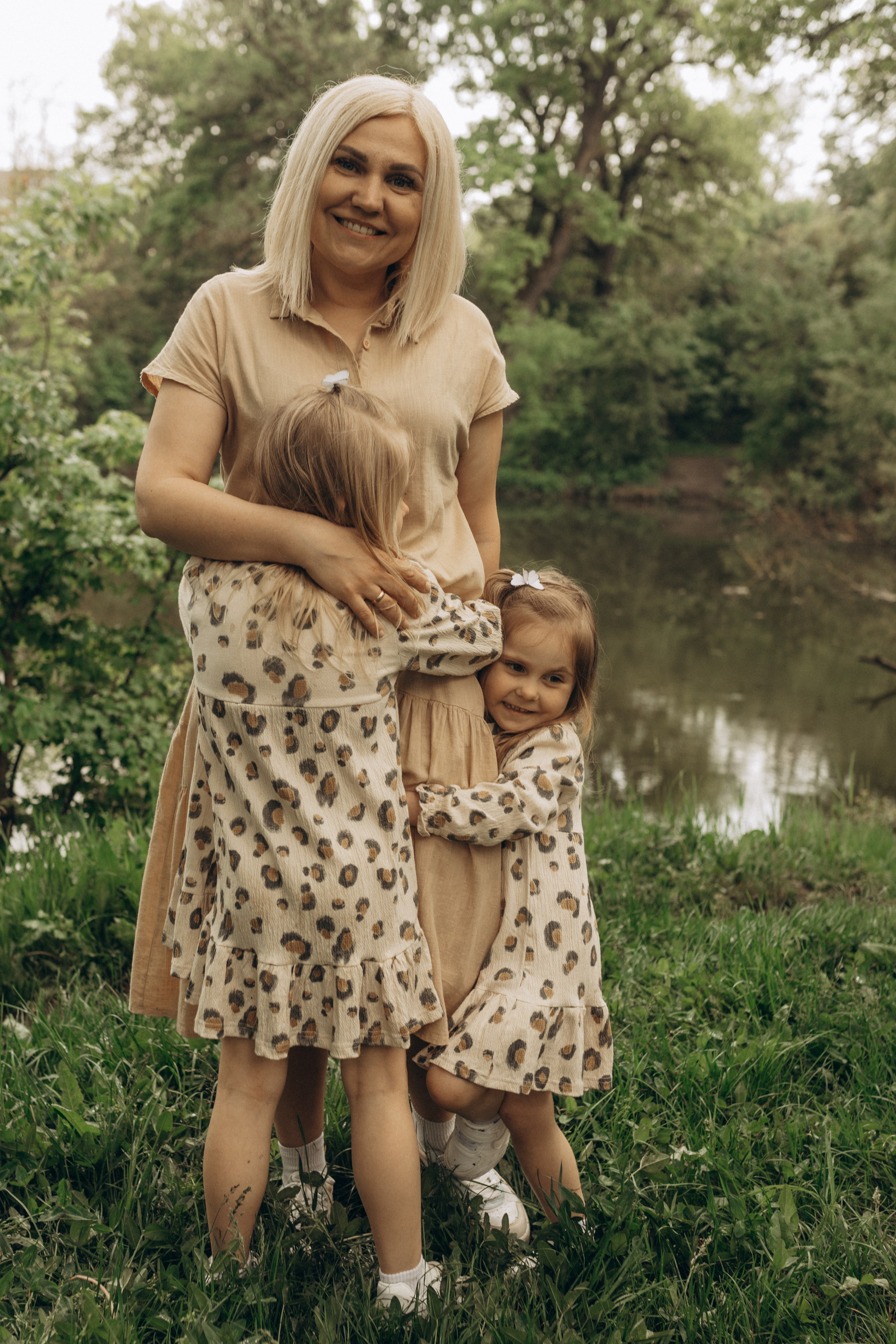 Фотосессия под летним дождем с Алексеем, Юлией и их доченьками. Фотограф в Ставрополе Svetlana Matveeva