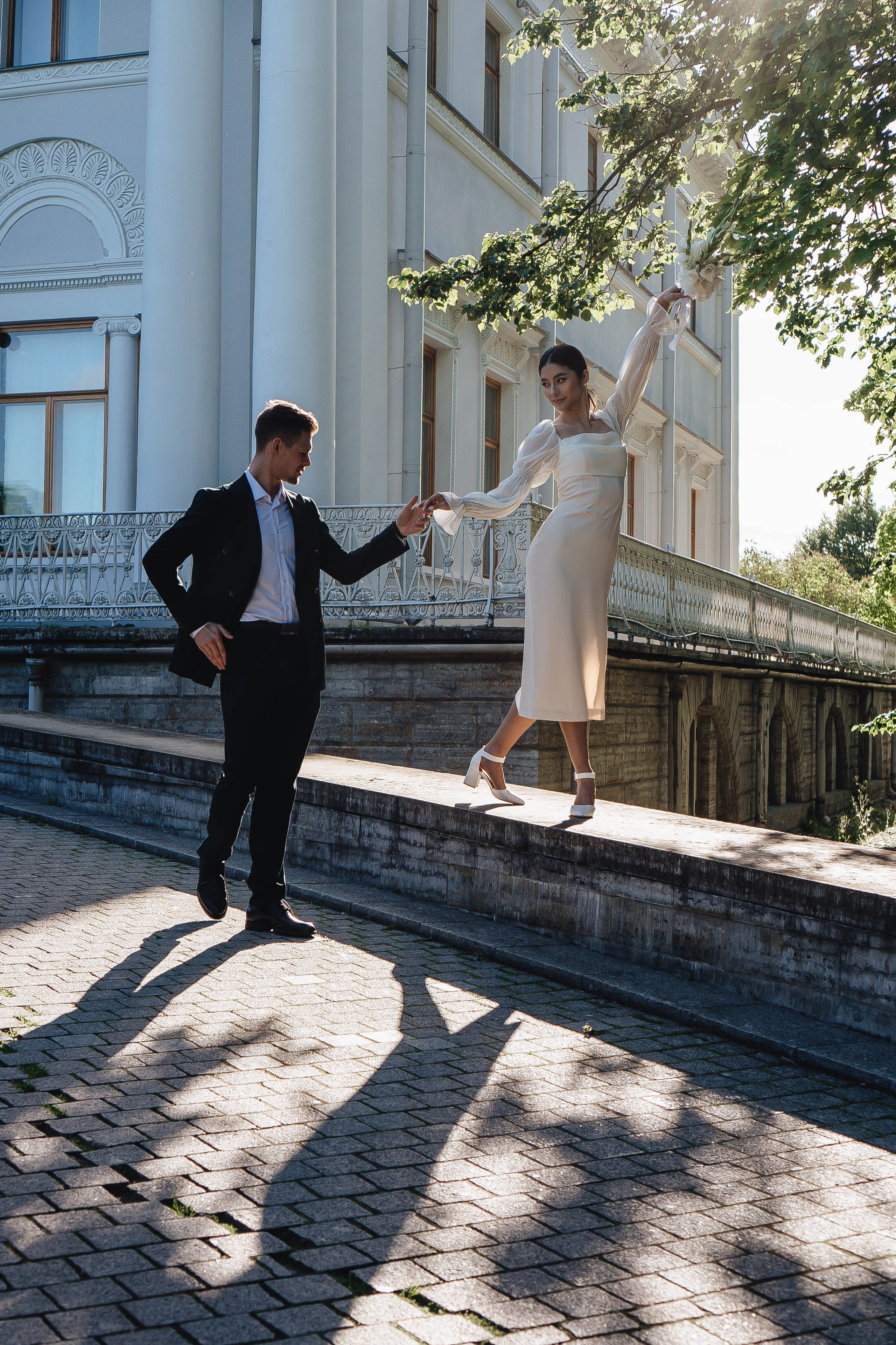 СВАДЕБНАЯ СЬЕМКА НА РАССВЕТЕ НА ЕЛАГИНОМ ОСТОРОВЕ. Профессиональный фотограф, Санкт-Петербург — Виктория Богомолова