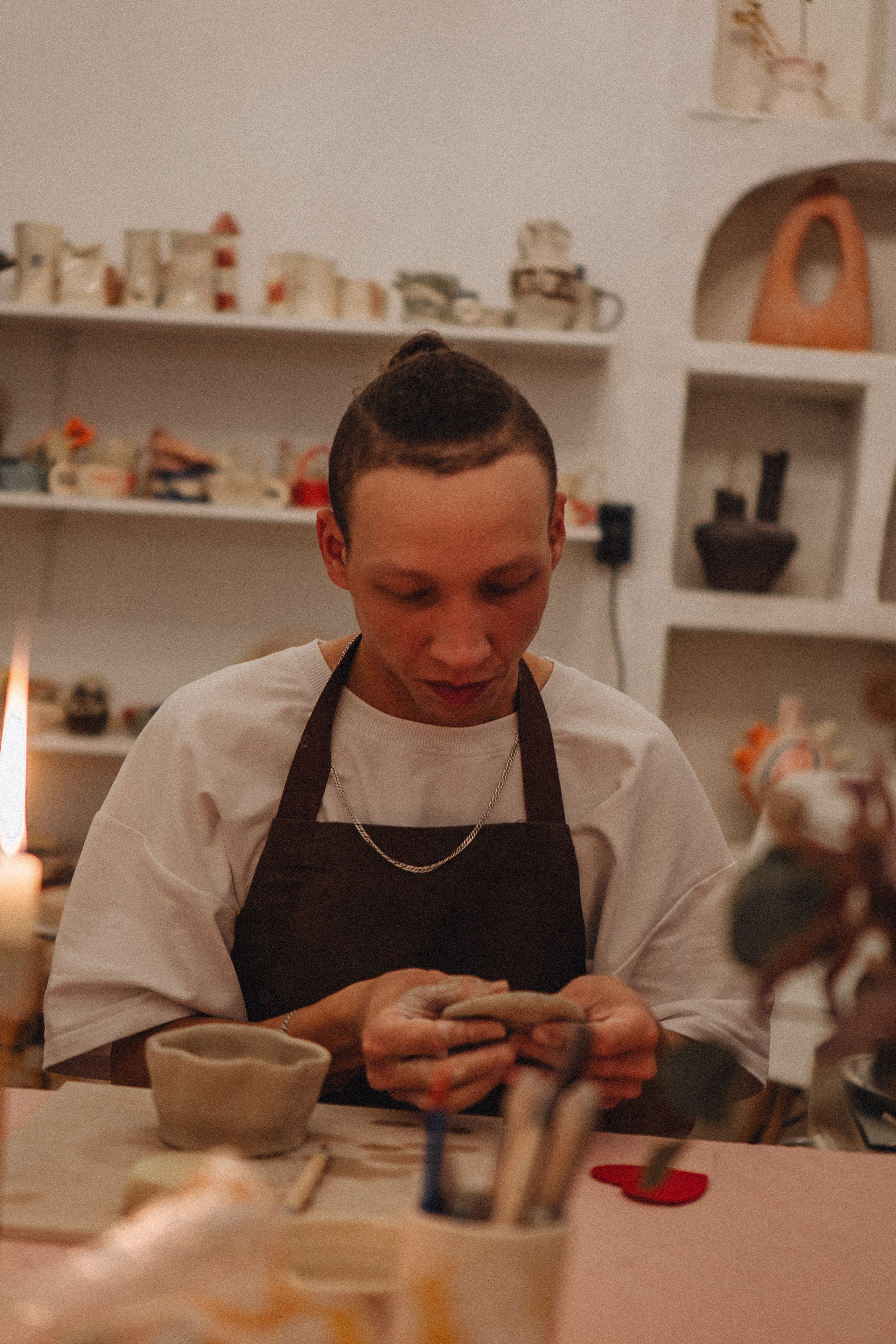 СВИДАНИЕ В ГОНЧАРНОЙ МАСТЕРСКОЙ. Профессиональный фотограф, Санкт-Петербург — Виктория Богомолова