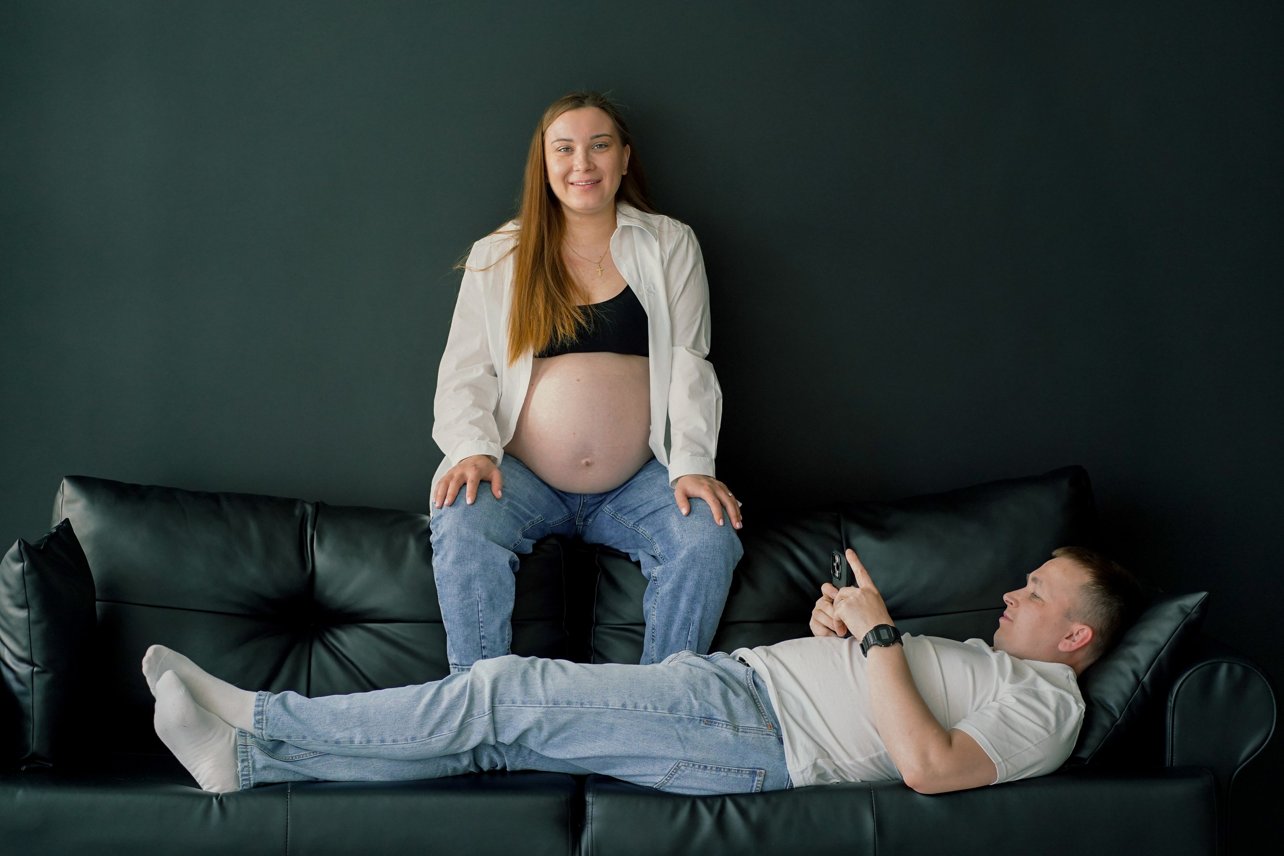 Александра и Алексей в ожидании чуда. Семейный и детский фотограф в Москве (Тинао) Галкина Алевтина