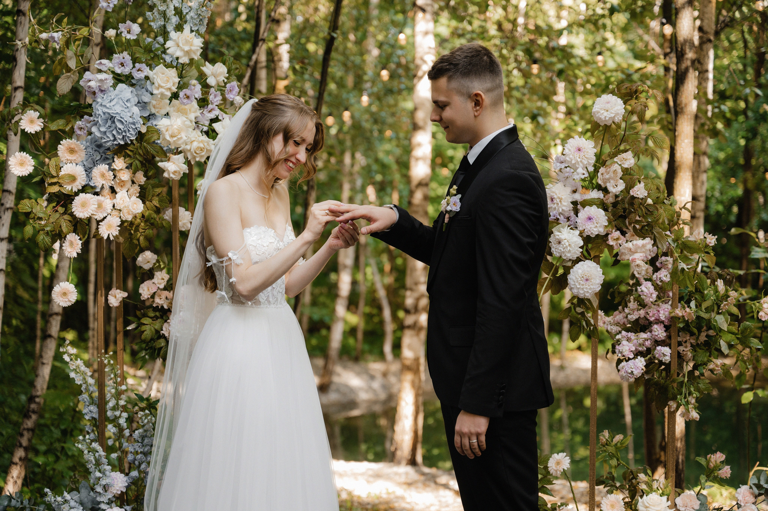 Полина и Александр.Forest Dew. Свадебный фотограф Раменское-Москва