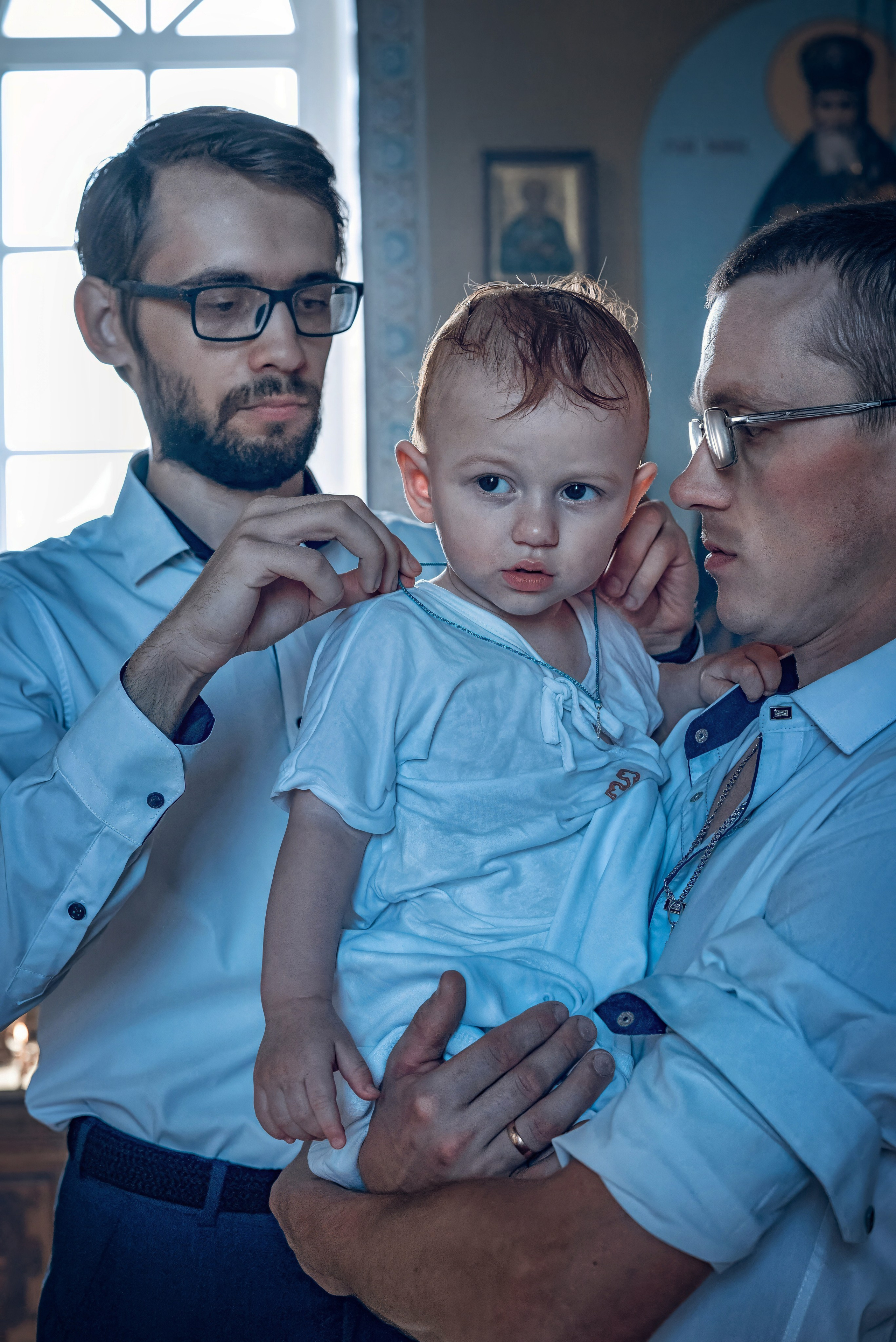 Съемка крещения в Красноярске. Фотографы крещения/венчания  Красноярск Татьяна и Вячеслав Переваловы