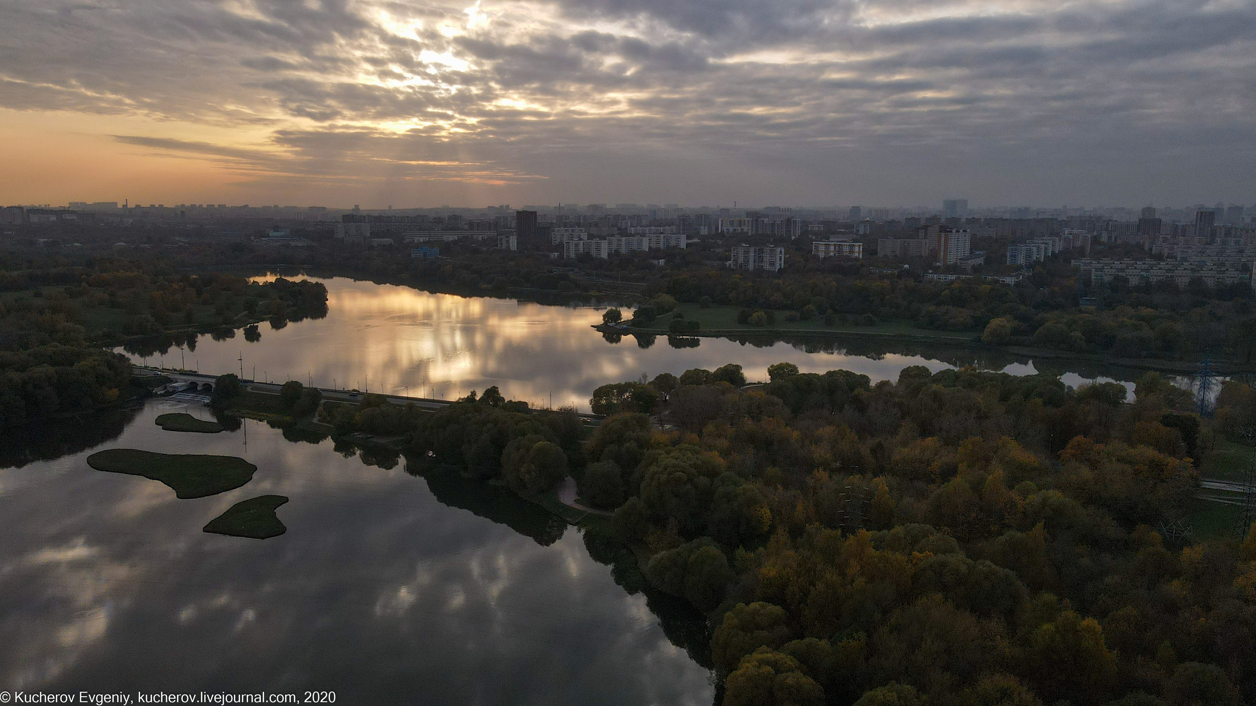 Борисовские пруды и Царицыно. Кучеров Евгений. Фотограф